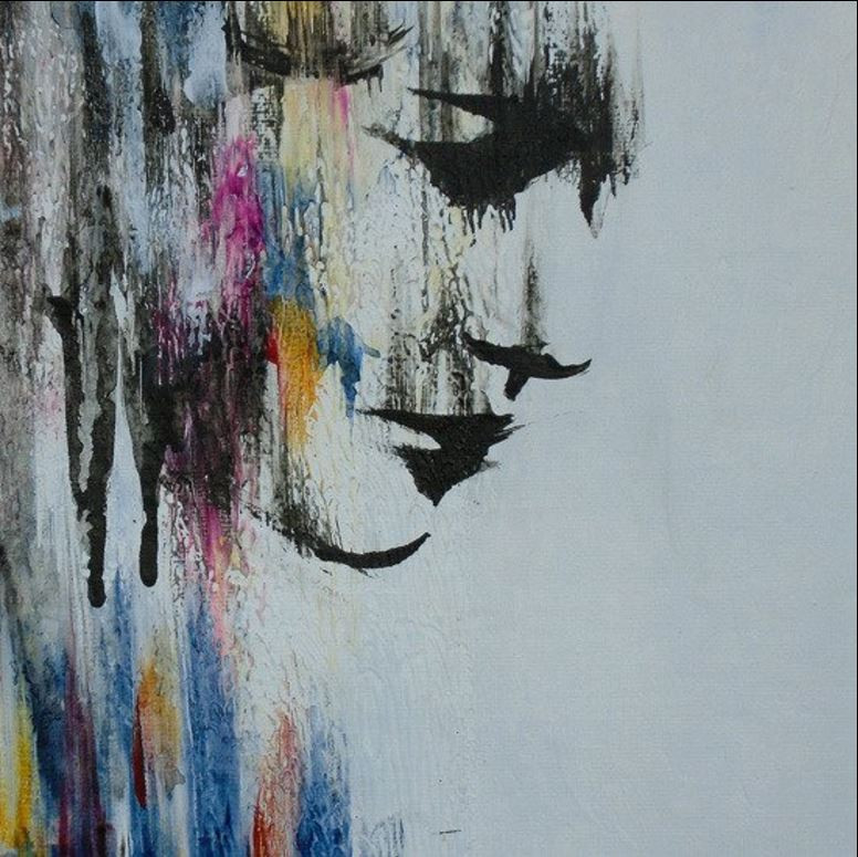 Angel 41, Head rush #5, painting - Artalistic online contemporary art buying and selling gallery