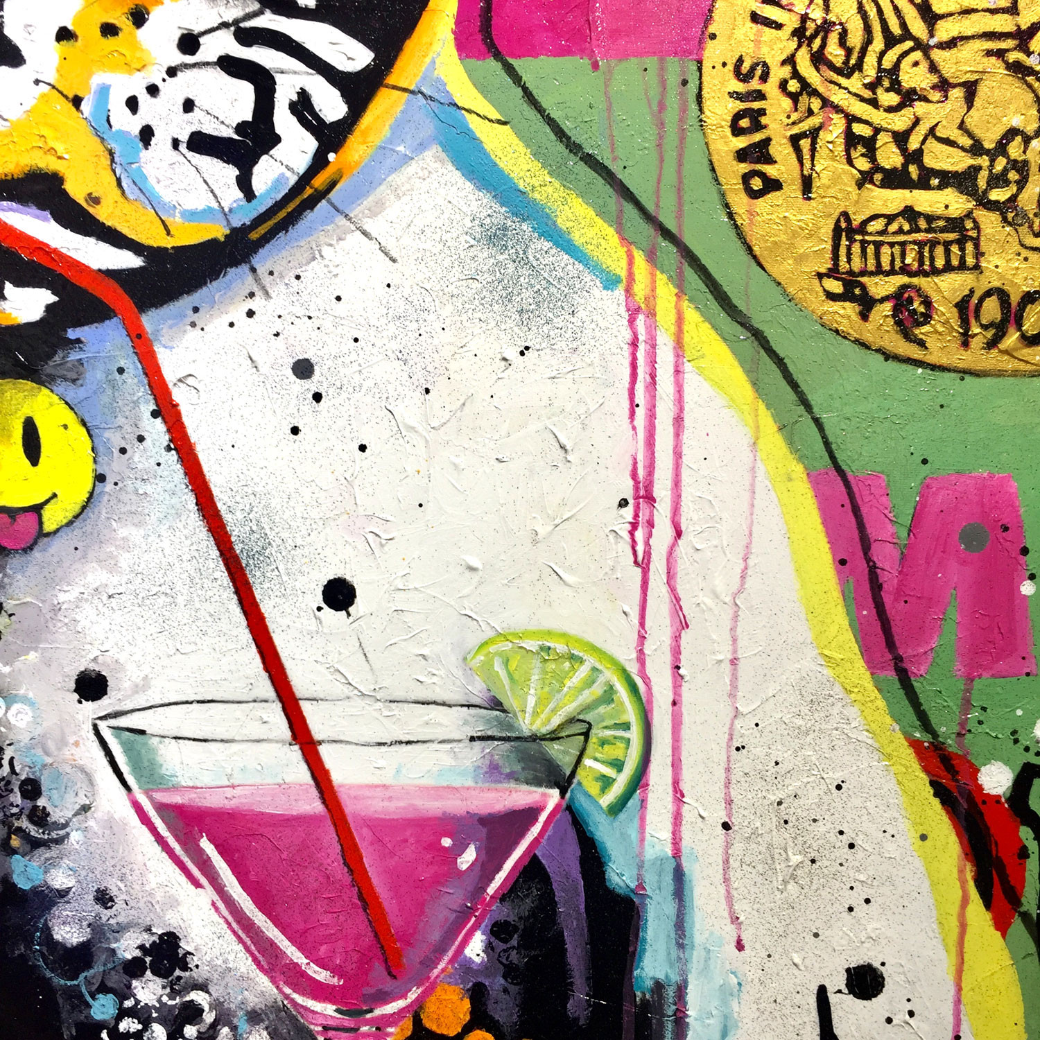 Patrick Cornée, Doggy Pop, painting - Artalistic online contemporary art buying and selling gallery