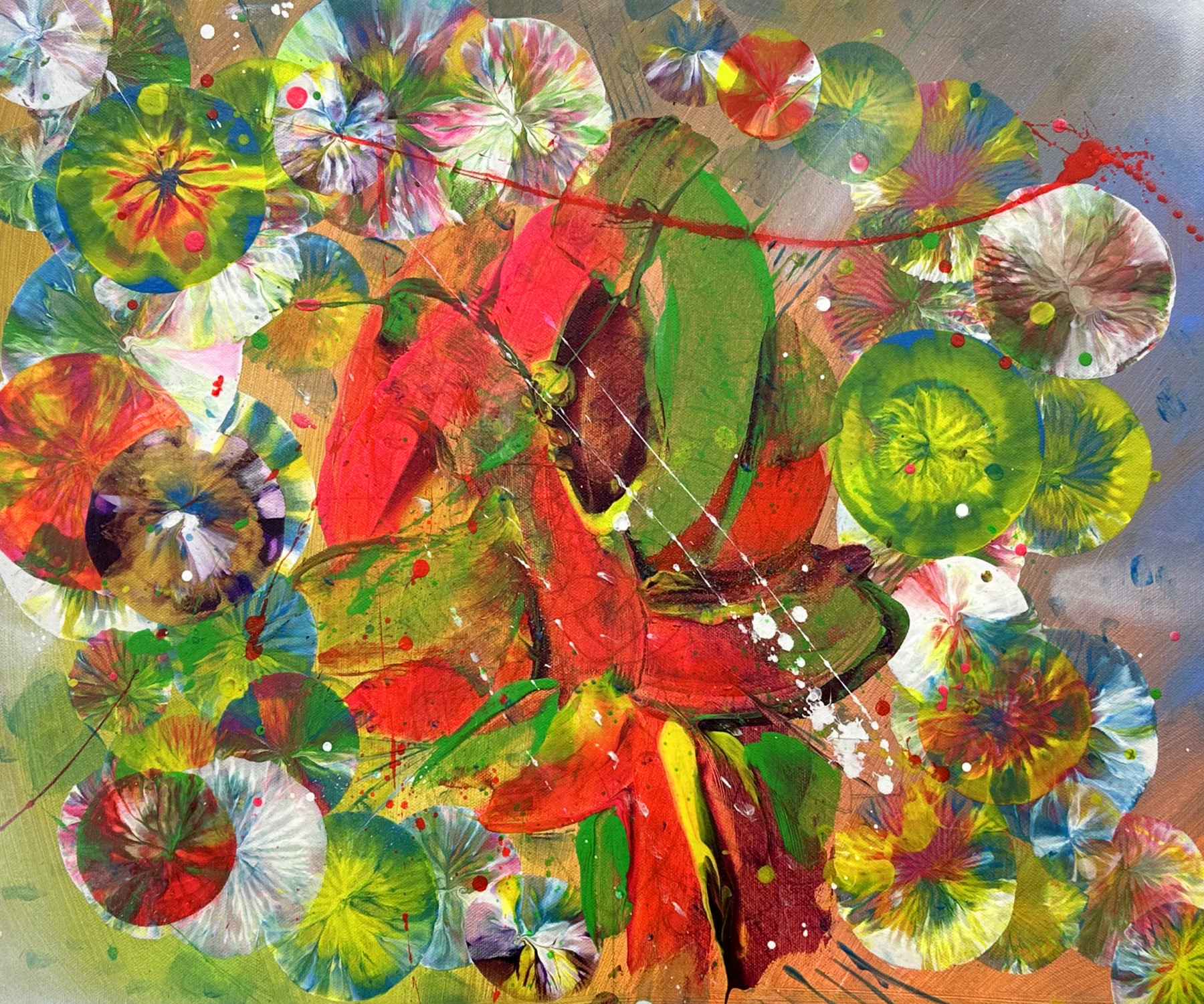 Damien Bruneton, Sans titre I, painting - Artalistic online contemporary art buying and selling gallery