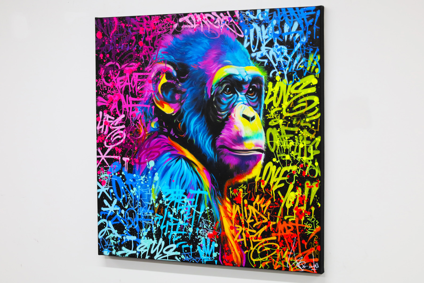 Vincent Bardou, Street Monkey Symphony, painting - Artalistic online contemporary art buying and selling gallery