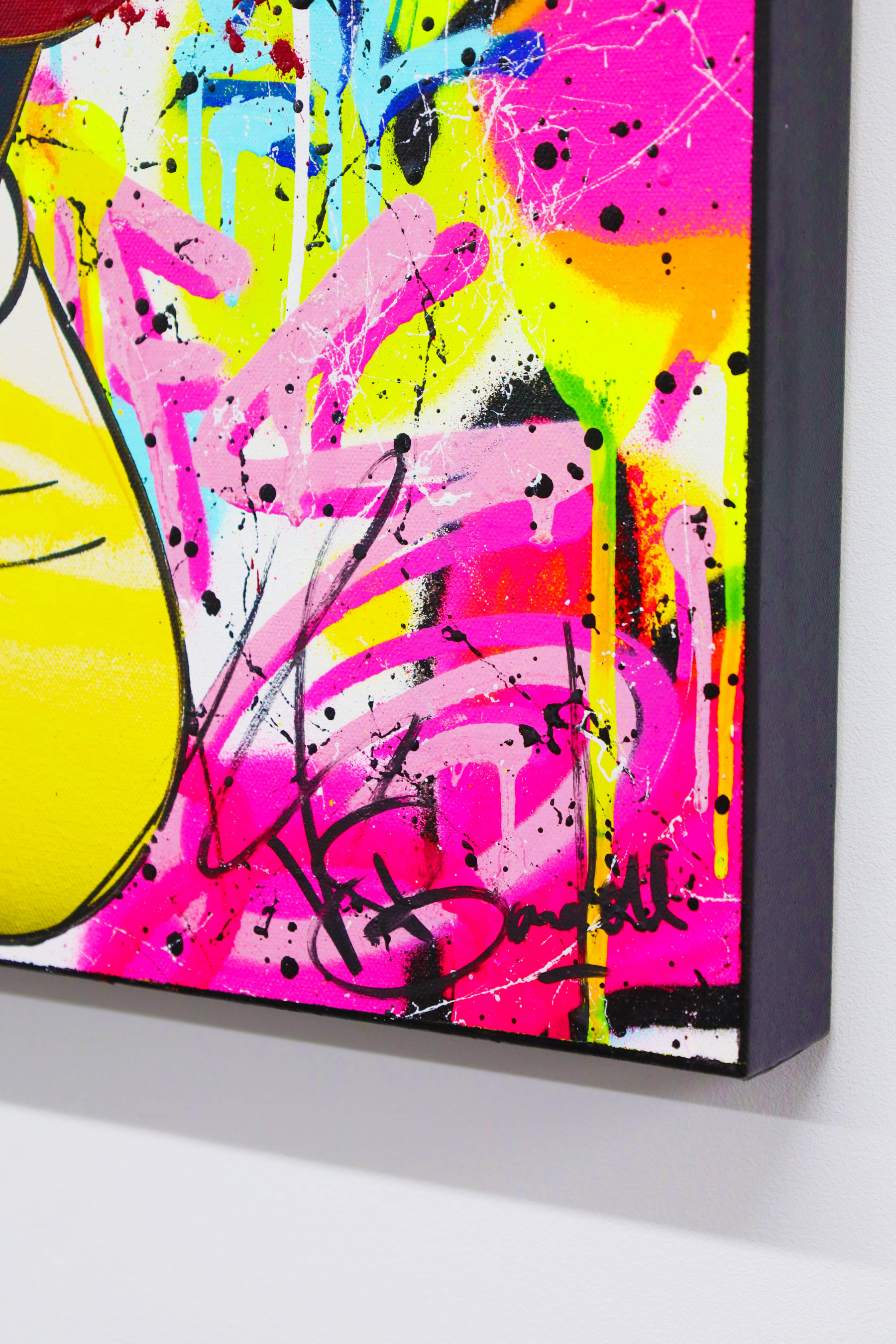 Vincent Bardou, Mickey mouse, painting - Artalistic online contemporary art buying and selling gallery