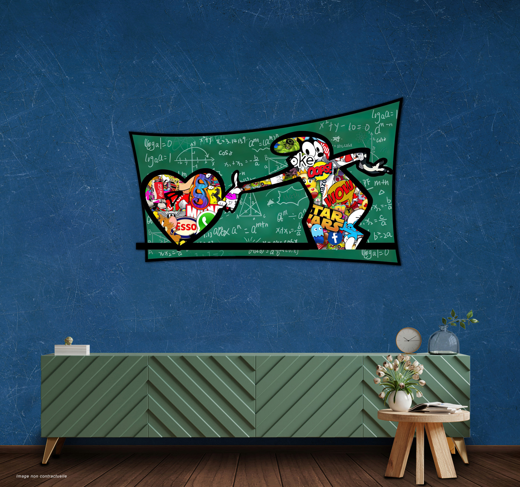 Lascaz, Lalinea I, painting - Artalistic online contemporary art buying and selling gallery