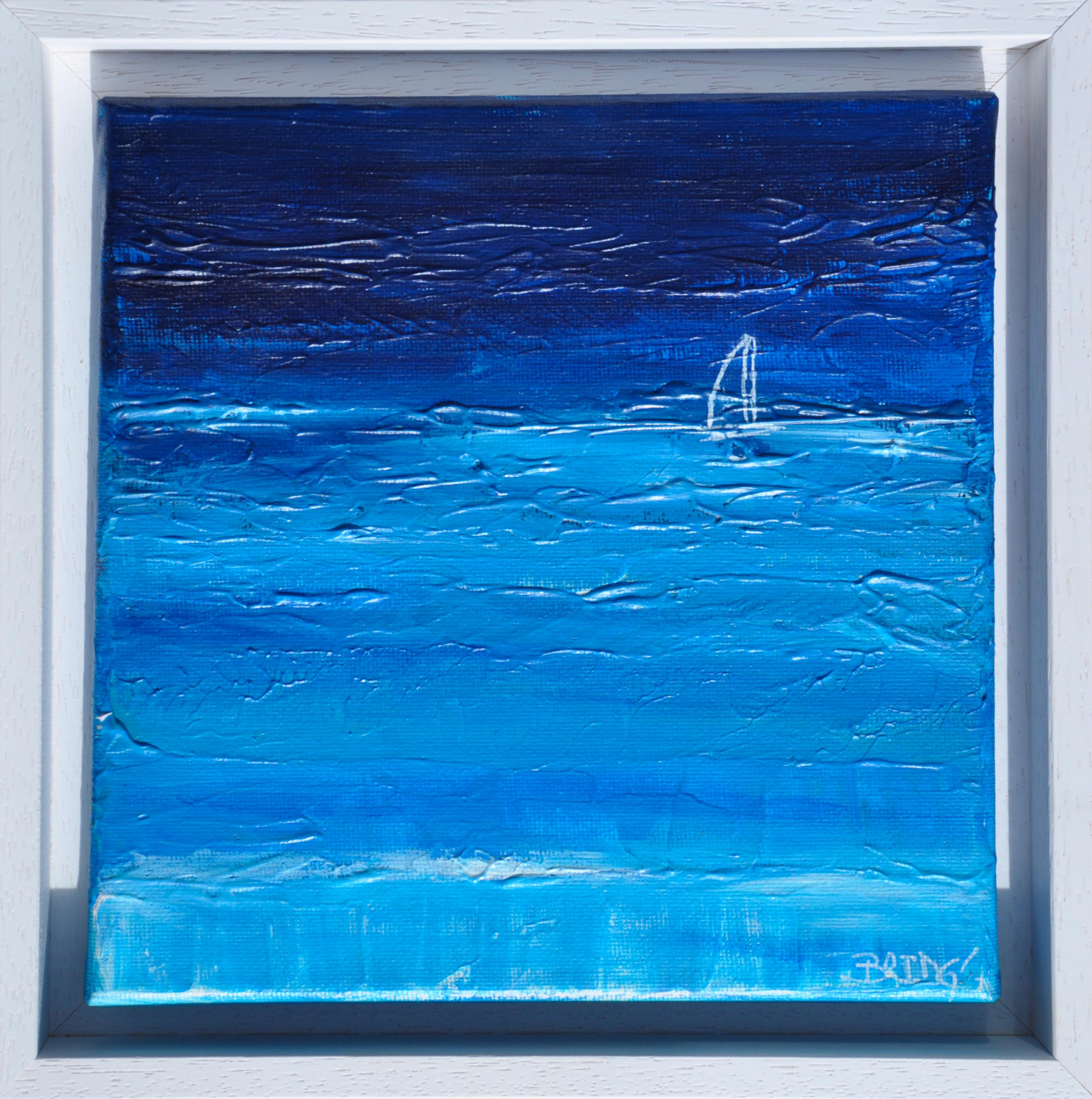 Bridg', Ocean view, painting - Artalistic online contemporary art buying and selling gallery