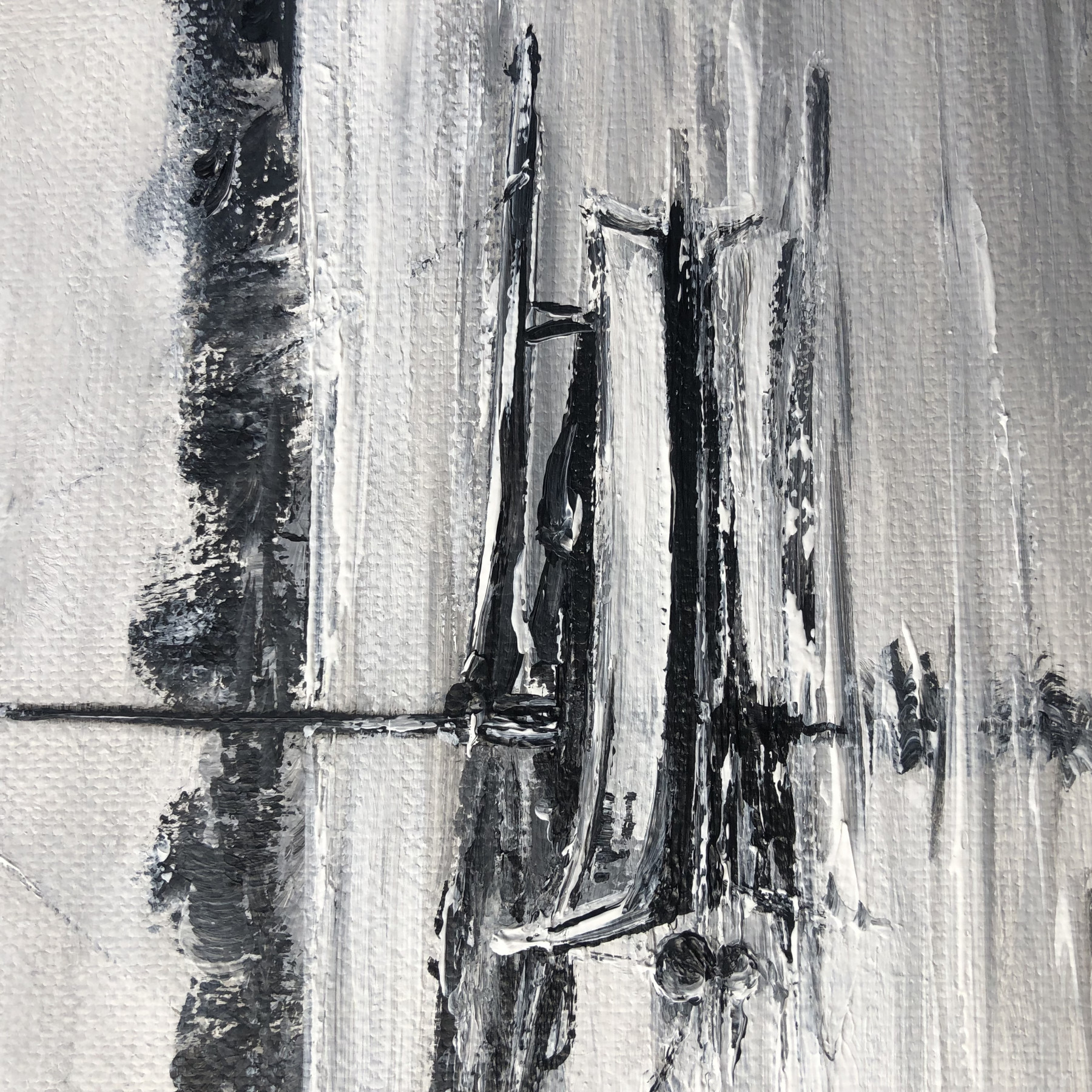 Marie-Laure Souq, Une balade à Saint-Cado, painting - Artalistic online contemporary art buying and selling gallery