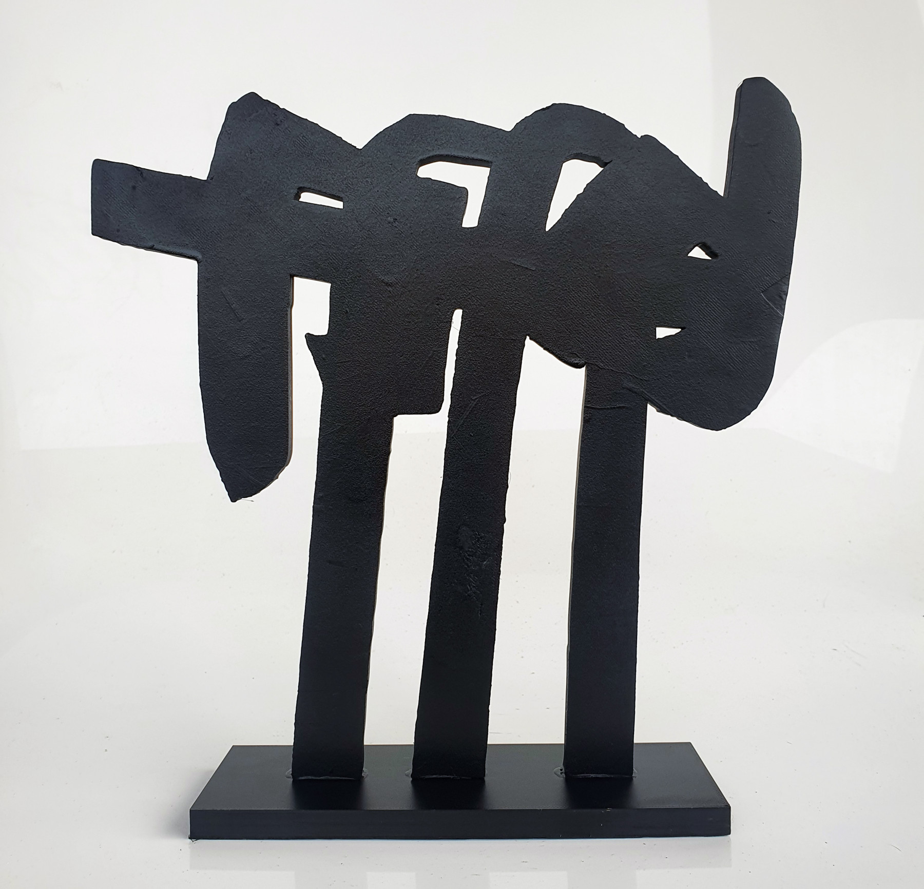 PyB, Outrenoir 2 Soulages, sculpture - Artalistic online contemporary art buying and selling gallery