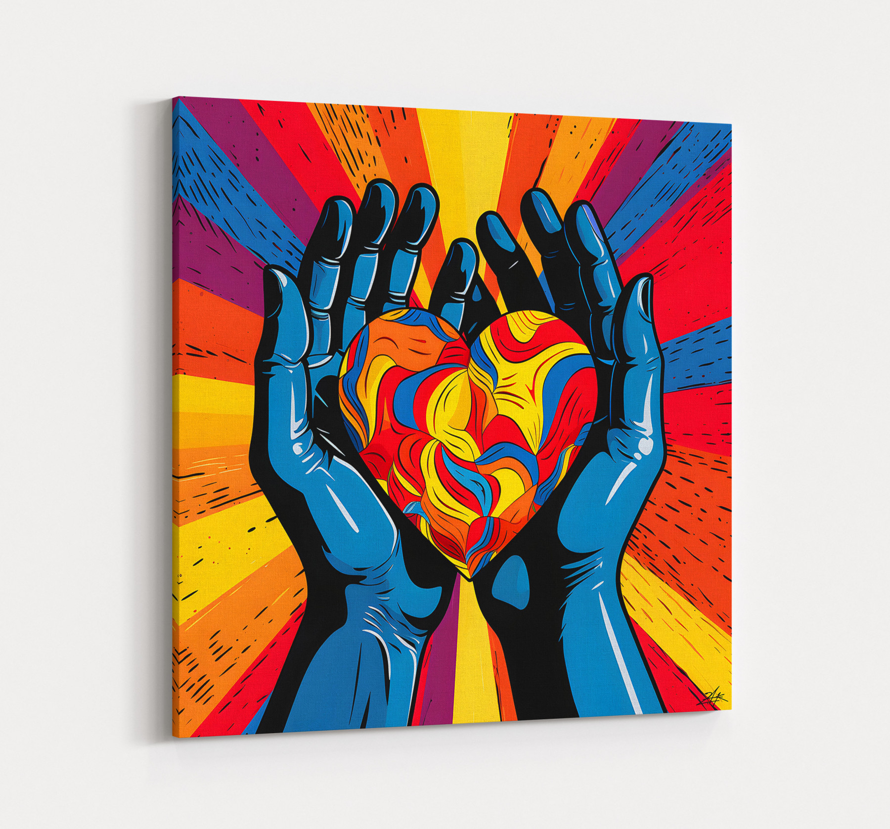 Zak, Love you, edition - Artalistic online contemporary art buying and selling gallery