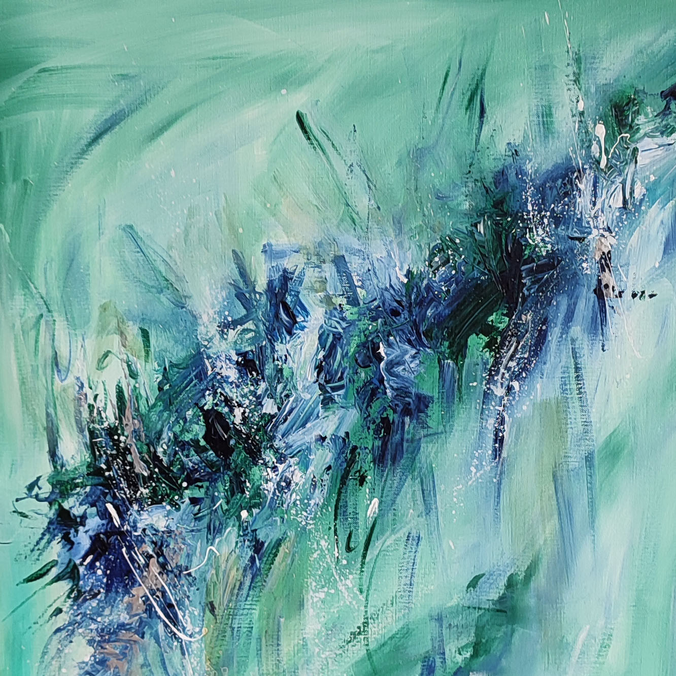 Âme Sauvage, Fracture gelée, painting - Artalistic online contemporary art buying and selling gallery