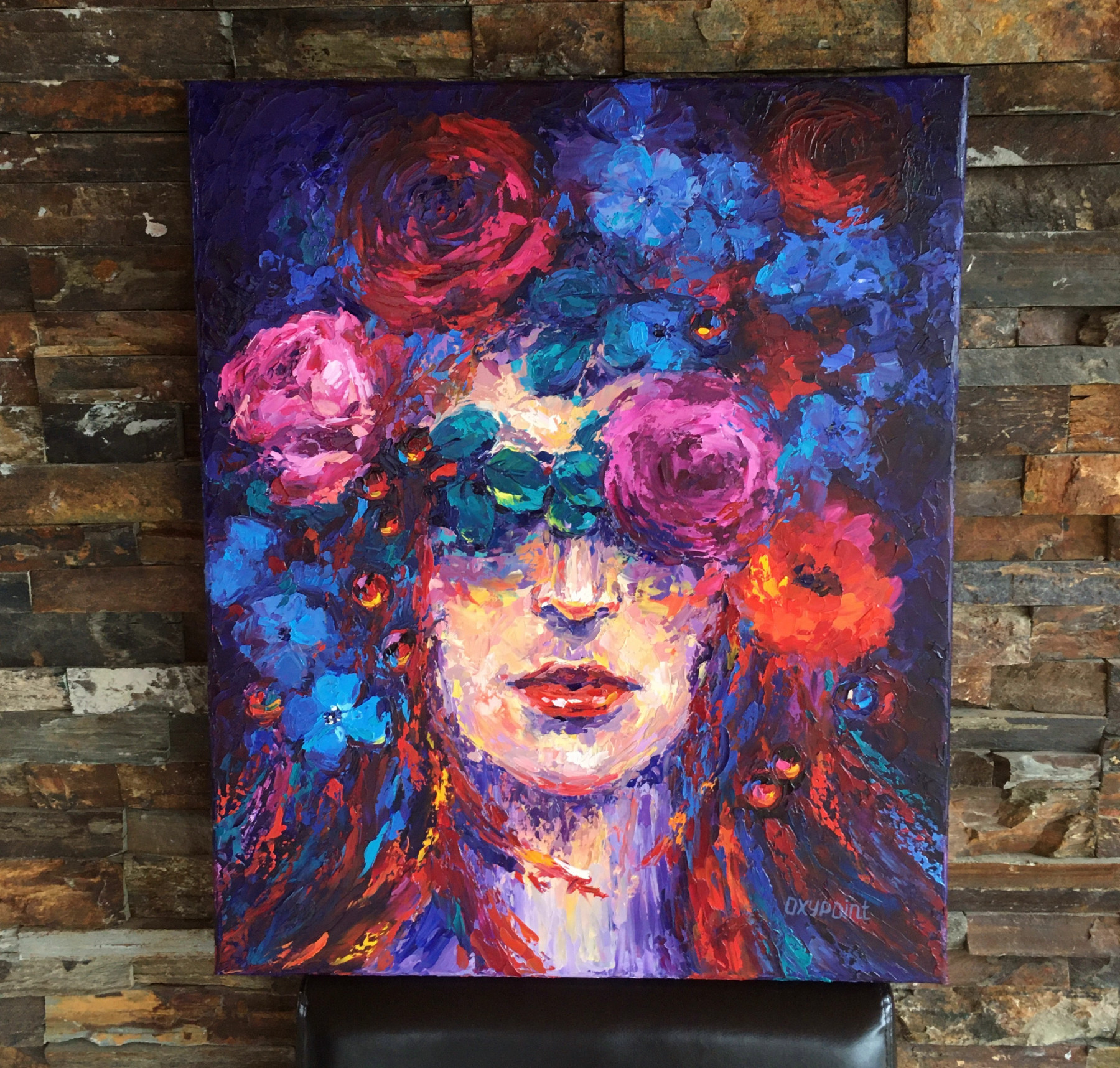 Oxypoint, Look inside yourself, painting - Artalistic online contemporary art buying and selling gallery