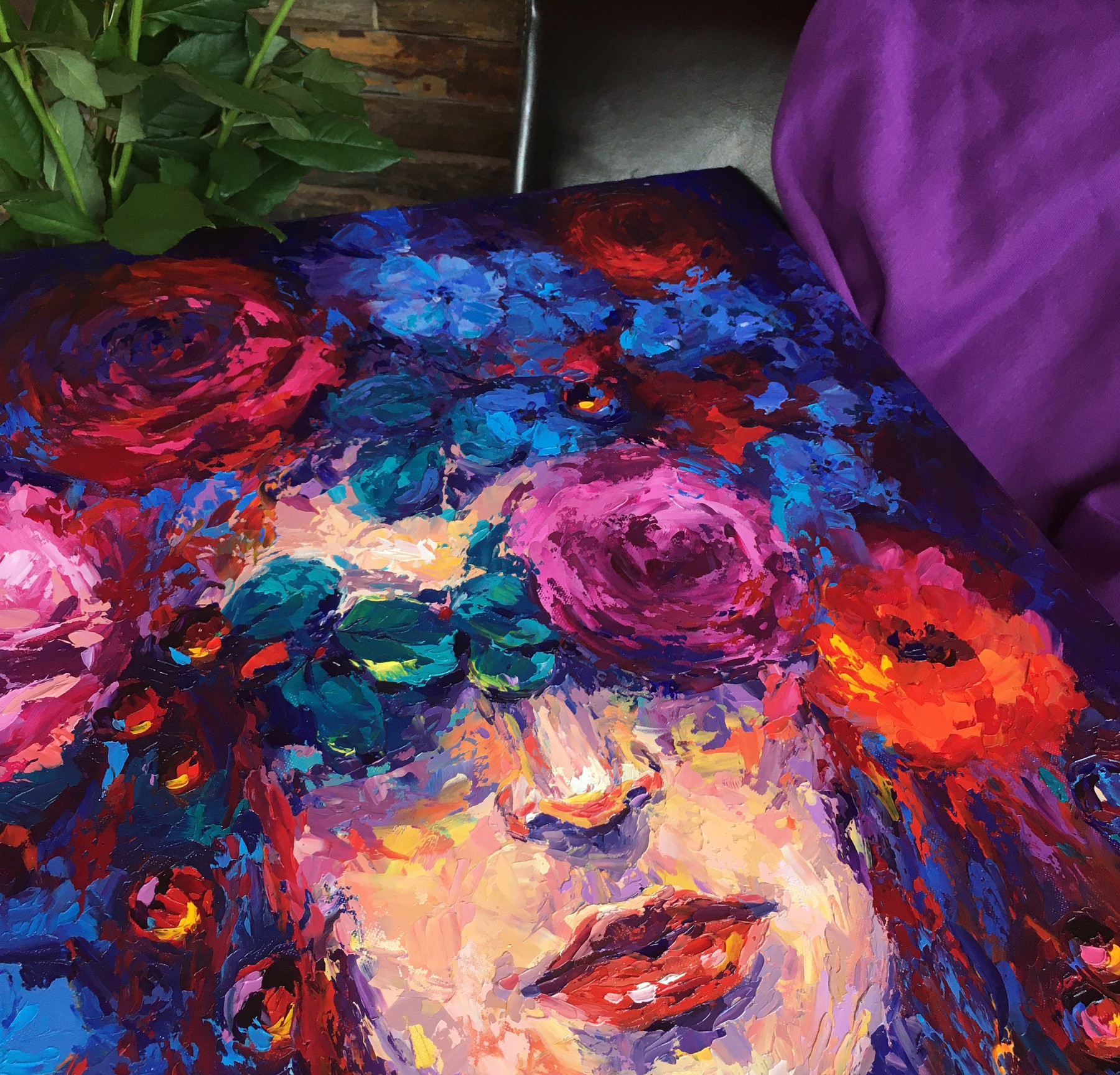 Oxypoint, Look inside yourself, painting - Artalistic online contemporary art buying and selling gallery