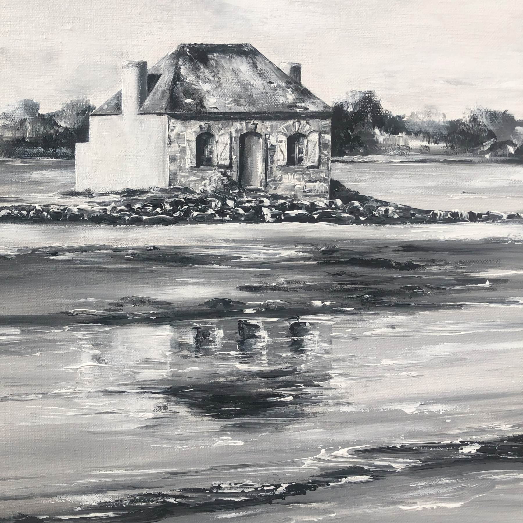 Marie-Laure Souq, Eternel Saint-Cado, painting - Artalistic online contemporary art buying and selling gallery