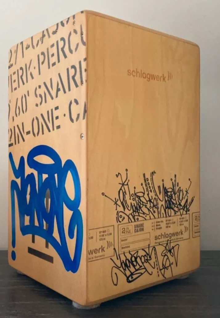 Jonone, Cajon tagué, sculpture - Artalistic online contemporary art buying and selling gallery