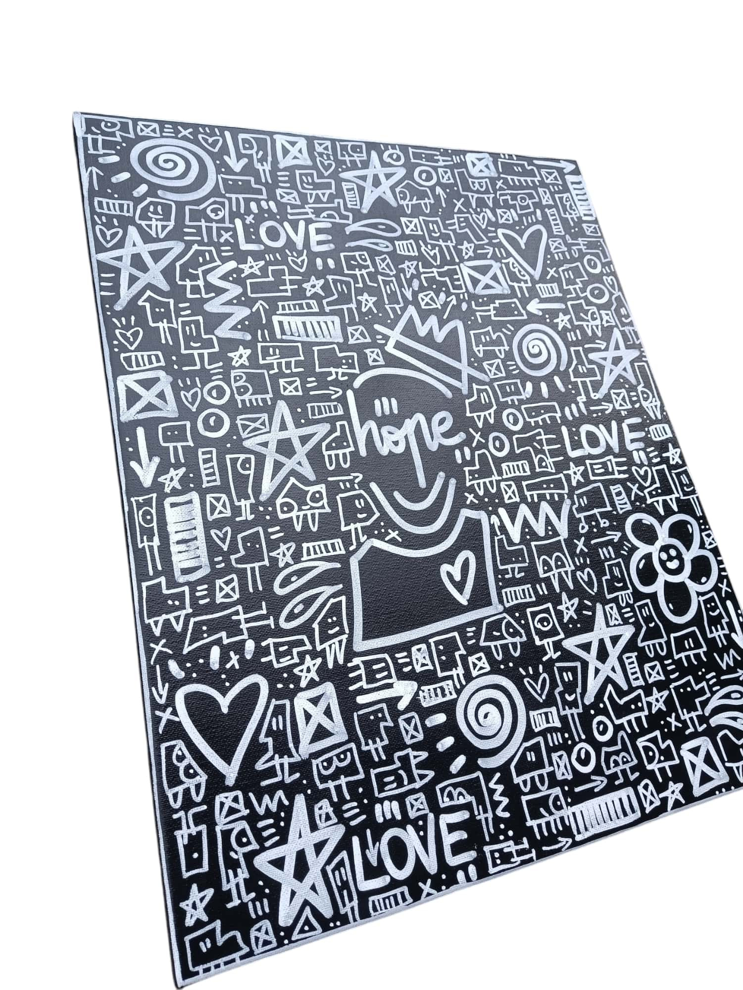 mr Hope, King Mr Hope, painting - Artalistic online contemporary art buying and selling gallery