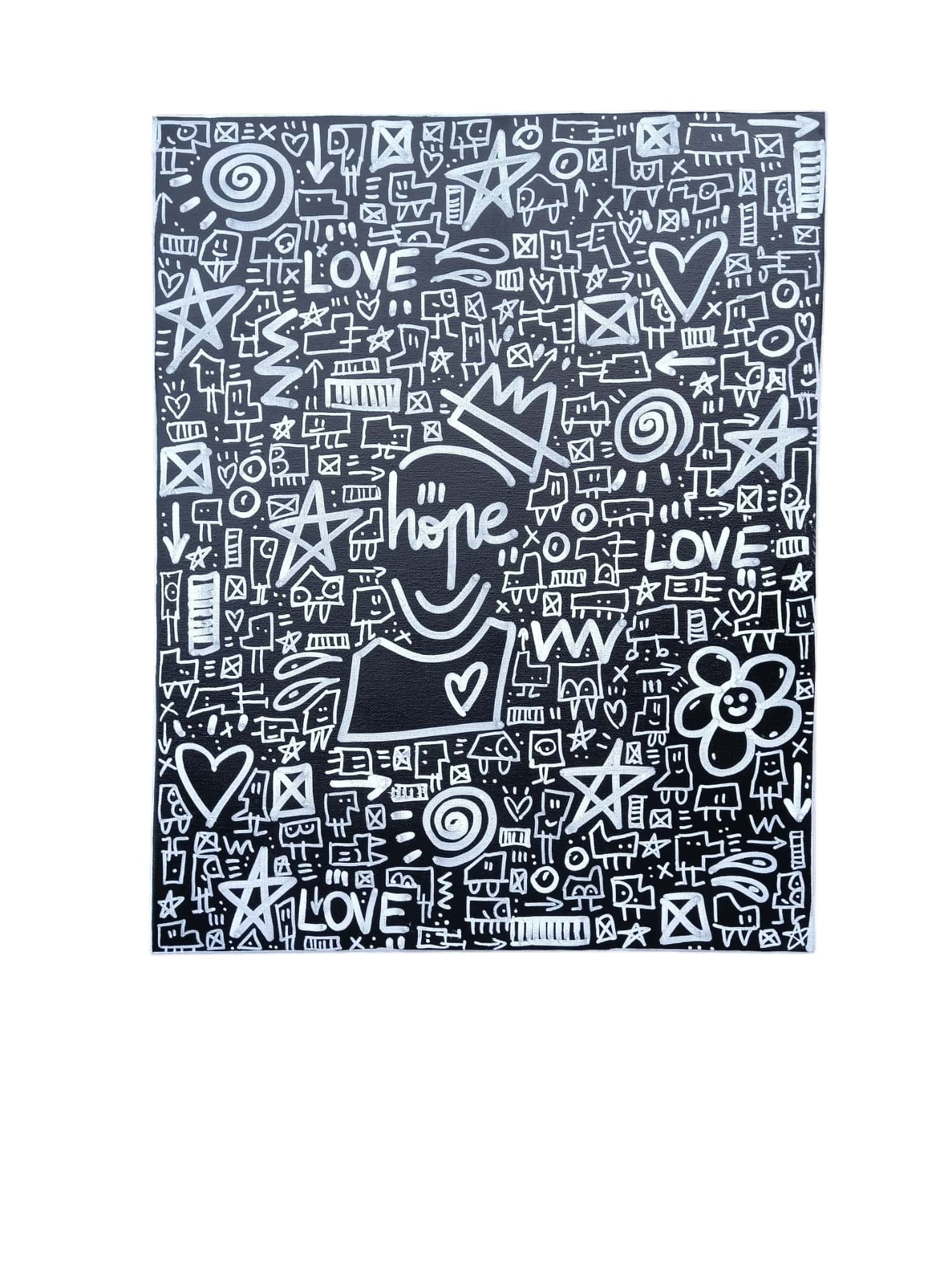 mr Hope, King Mr Hope, painting - Artalistic online contemporary art buying and selling gallery