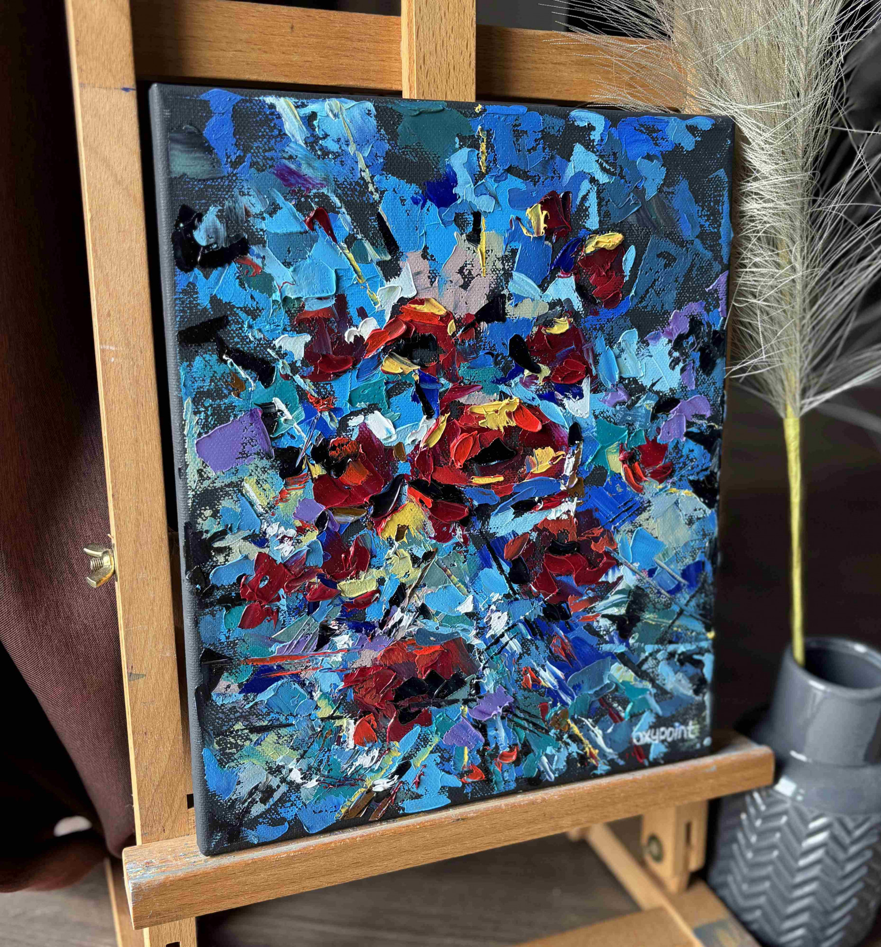 Oxypoint, Summer bouquet, painting - Artalistic online contemporary art buying and selling gallery