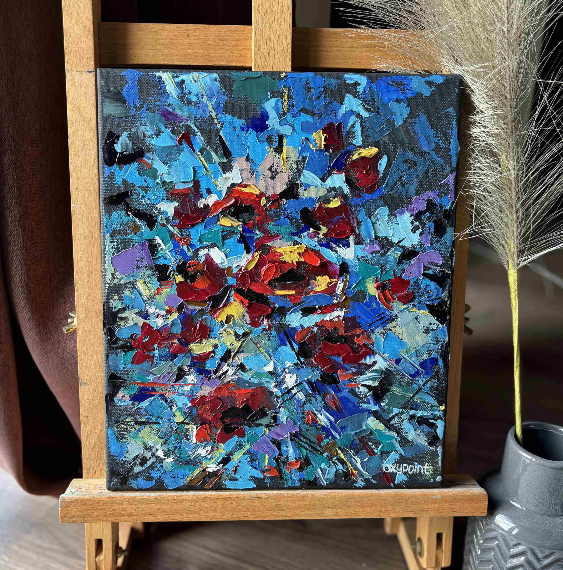 Oxypoint, Summer bouquet, painting - Artalistic online contemporary art buying and selling gallery