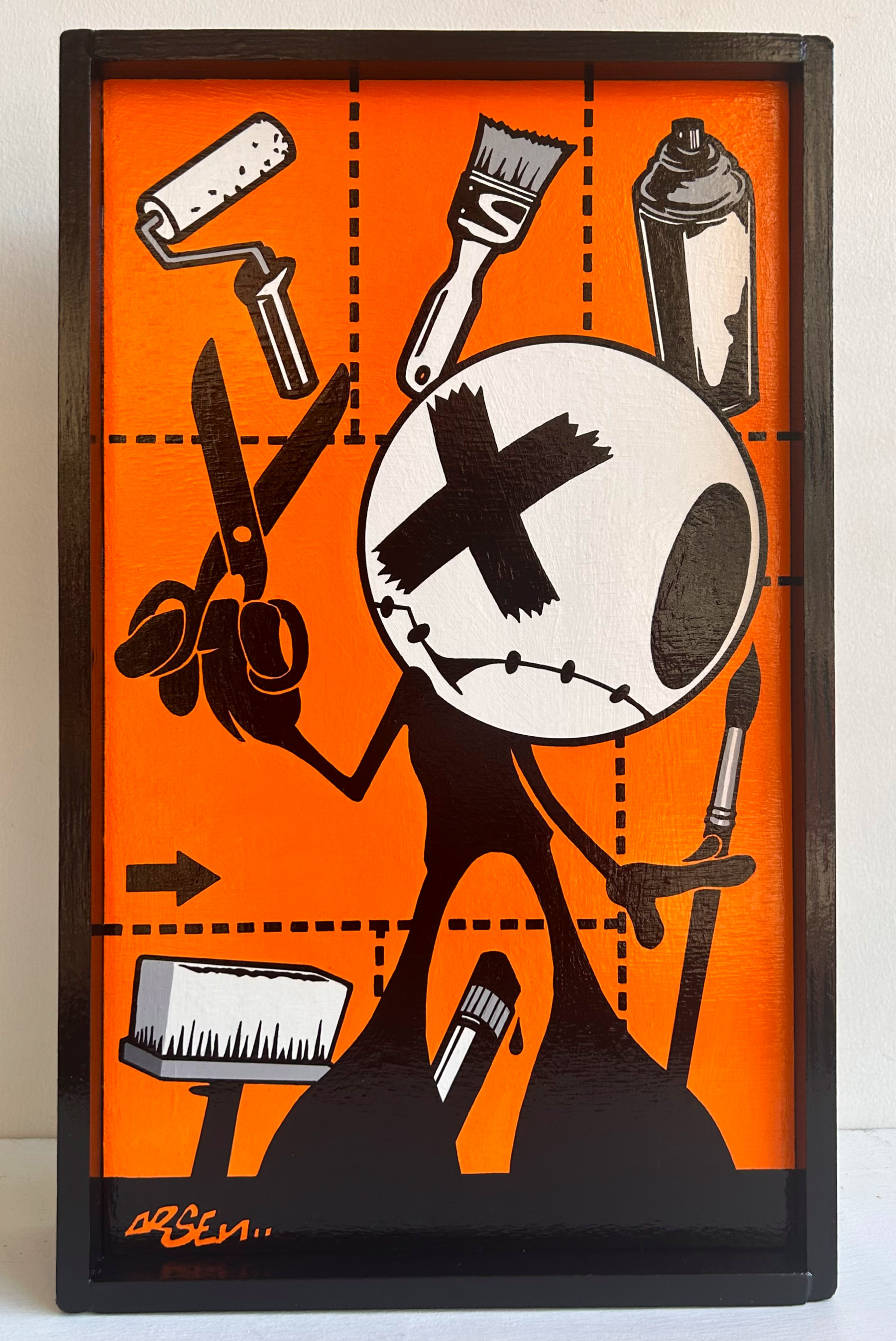 Arsen, L'arsenal, painting - Artalistic online contemporary art buying and selling gallery