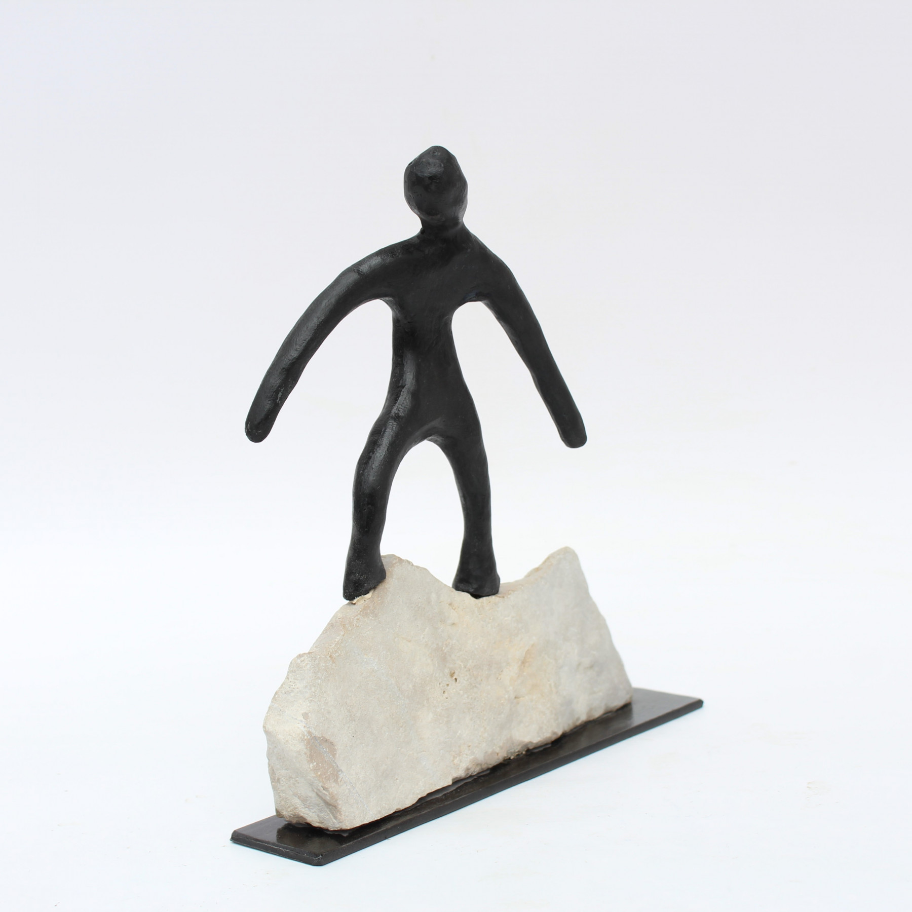 Didier Fournier, Surfeur, sculpture - Artalistic online contemporary art buying and selling gallery