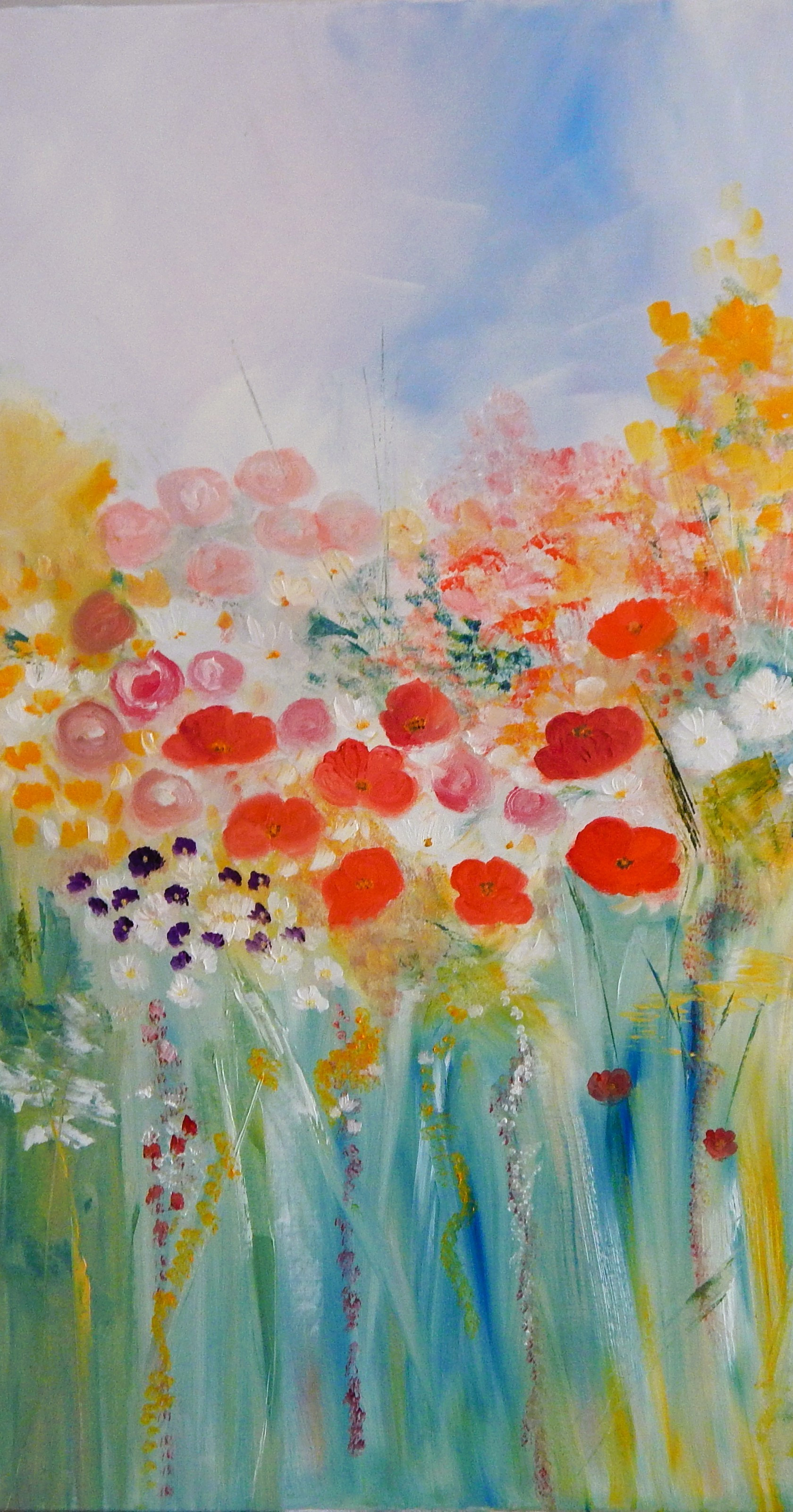Lydie Massou, tendresse, painting - Artalistic online contemporary art buying and selling gallery