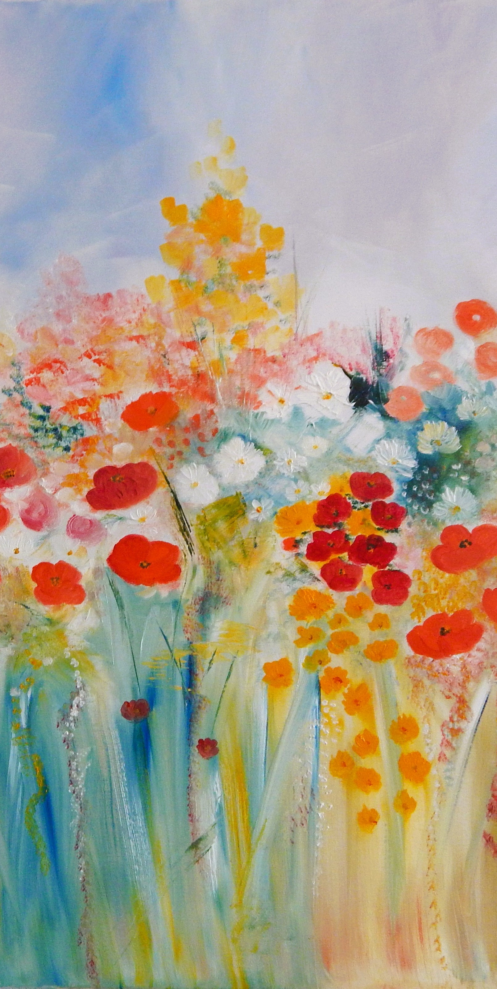 Lydie Massou, tendresse, painting - Artalistic online contemporary art buying and selling gallery