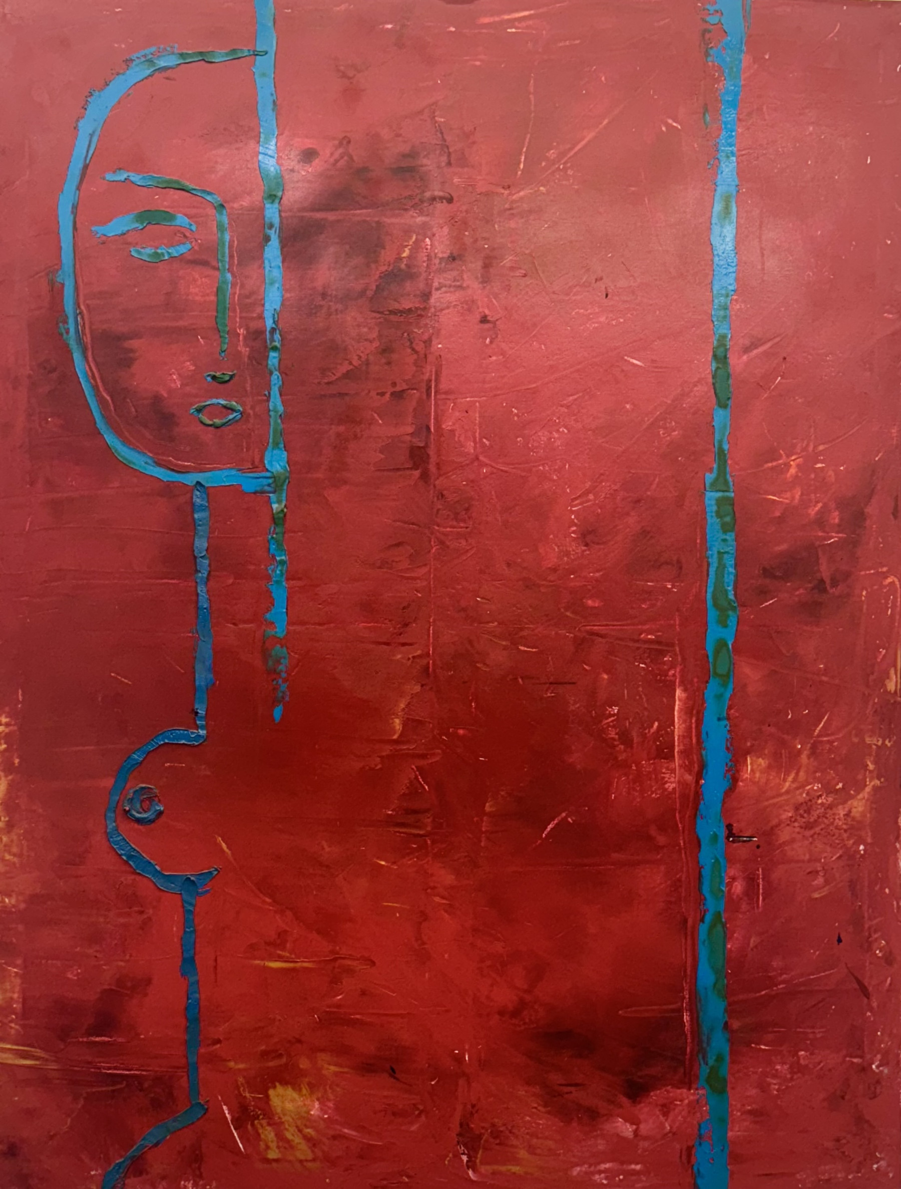 Chakor, Le Cocteau, painting - Artalistic online contemporary art buying and selling gallery