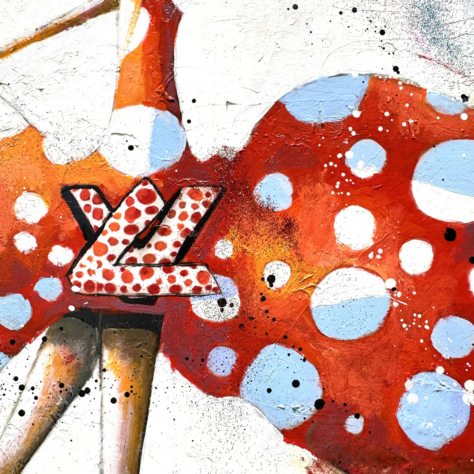 Patrick Cornée, I love my style in Louis Vuitton, painting - Artalistic online contemporary art buying and selling gallery