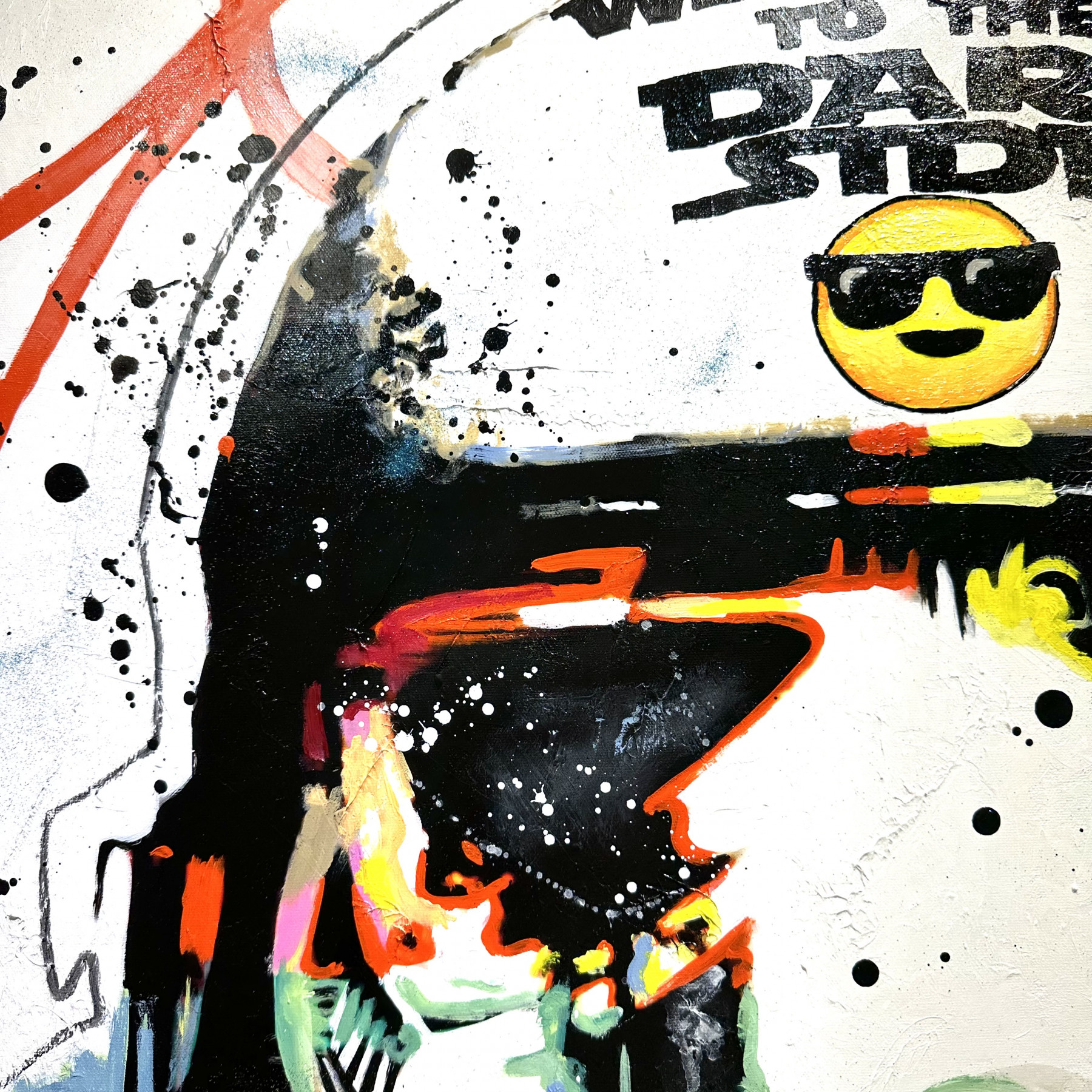 Patrick Cornée, Stormtrooper, painting - Artalistic online contemporary art buying and selling gallery