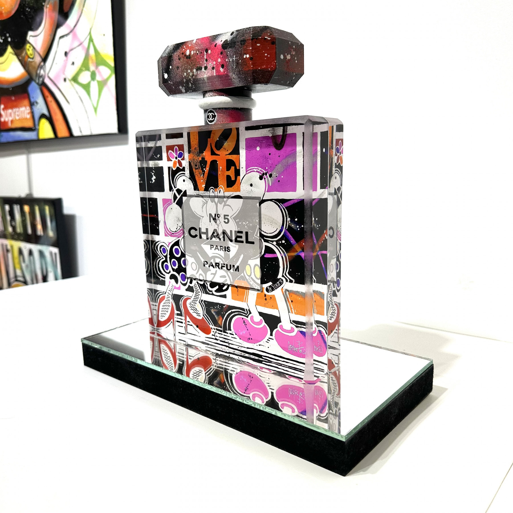 Patrick Cornée, Chanel N°5, sculpture - Artalistic online contemporary art buying and selling gallery