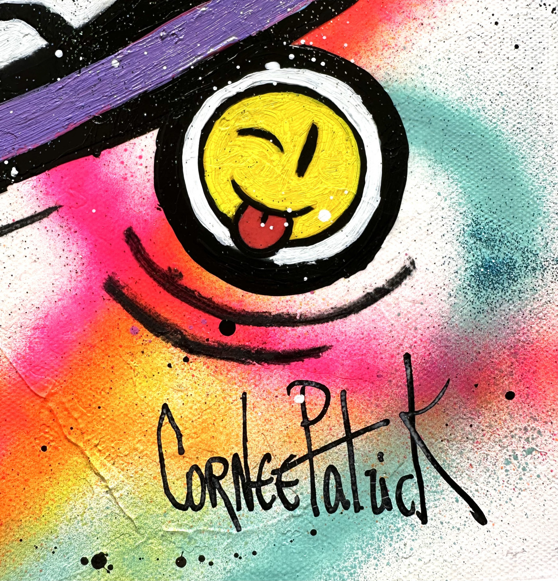 Patrick Cornée, Snoopy loves Barbies, painting - Artalistic online contemporary art buying and selling gallery