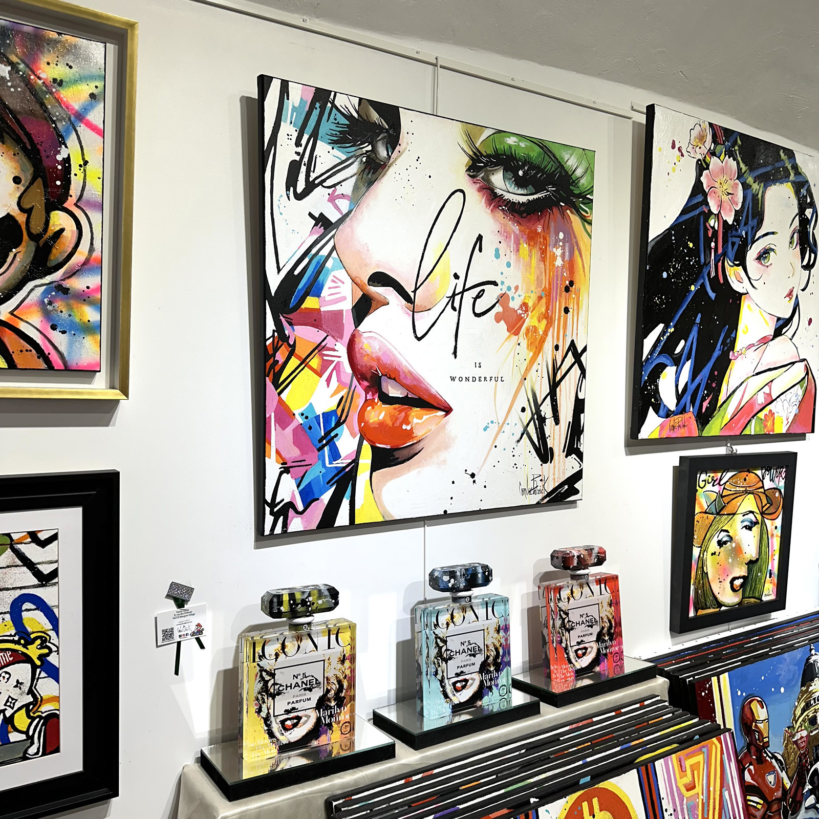 Patrick Cornée, Life is wonderful, painting - Artalistic online contemporary art buying and selling gallery