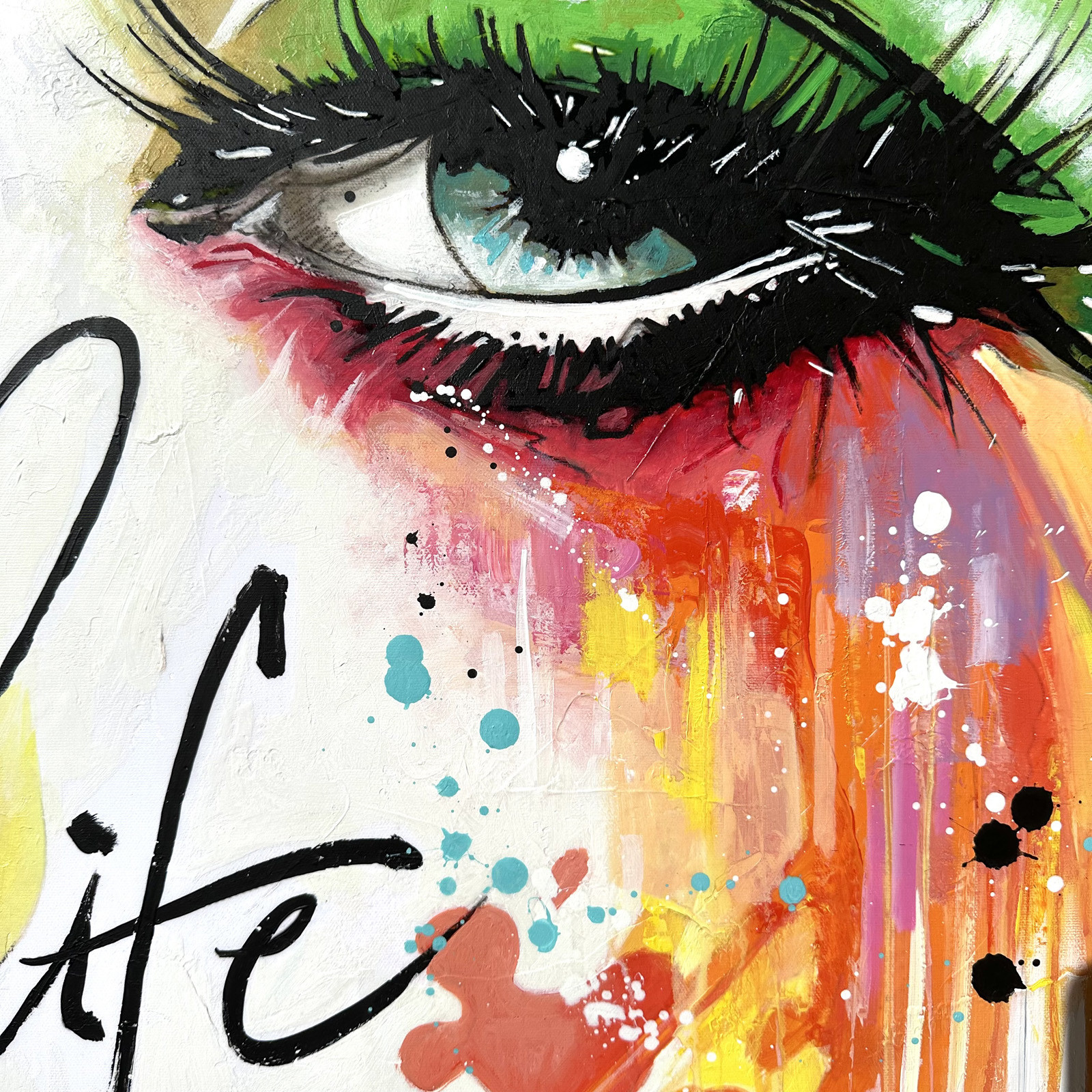 Patrick Cornée, Life is wonderful, painting - Artalistic online contemporary art buying and selling gallery