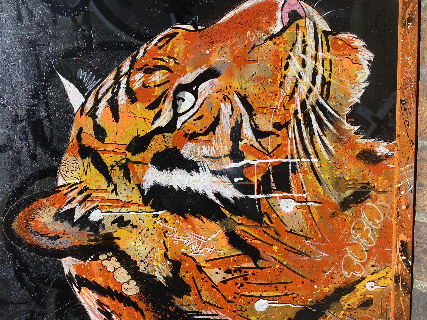Remix, Tigermx, painting - Artalistic online contemporary art buying and selling gallery