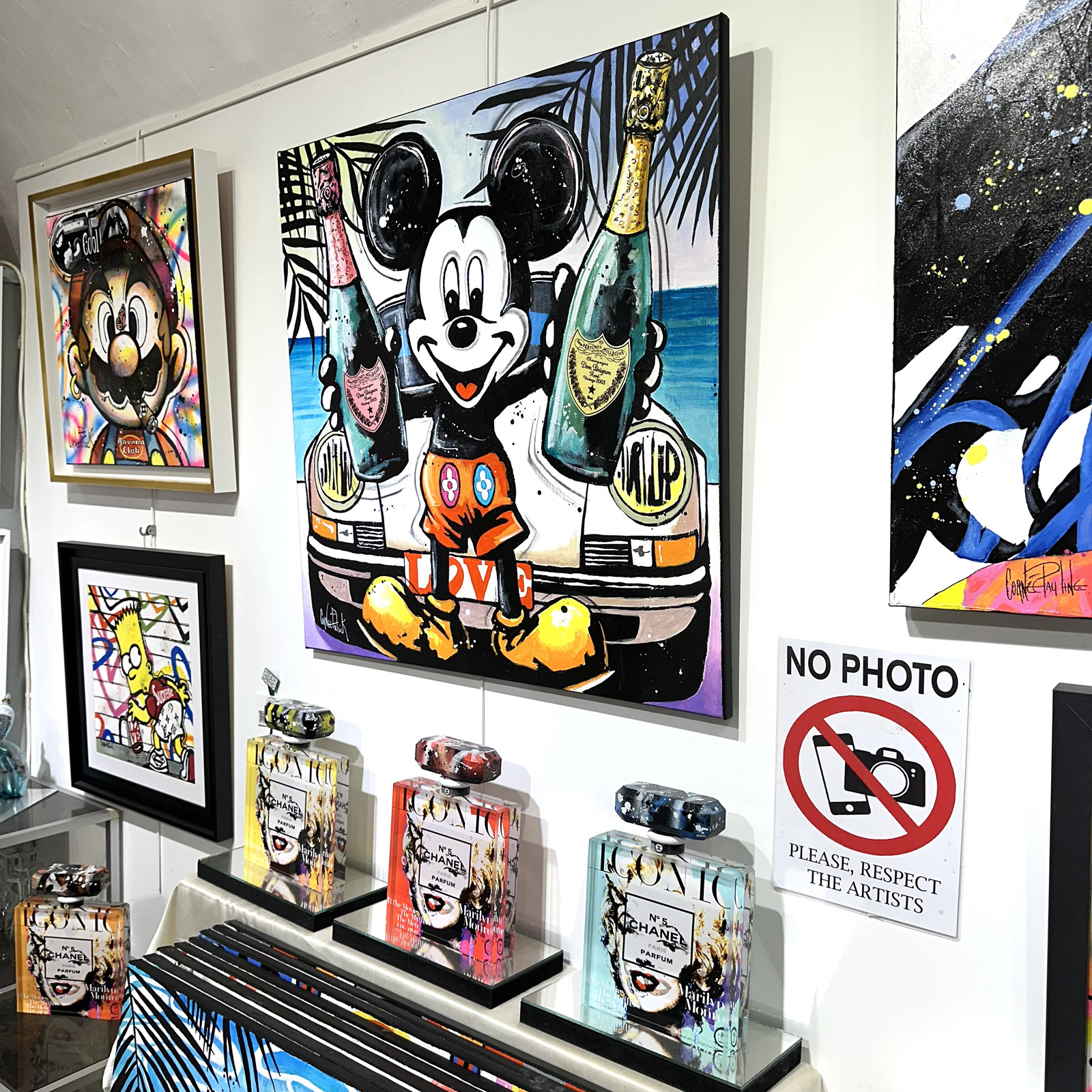Patrick Cornée, Mickey, painting - Artalistic online contemporary art buying and selling gallery