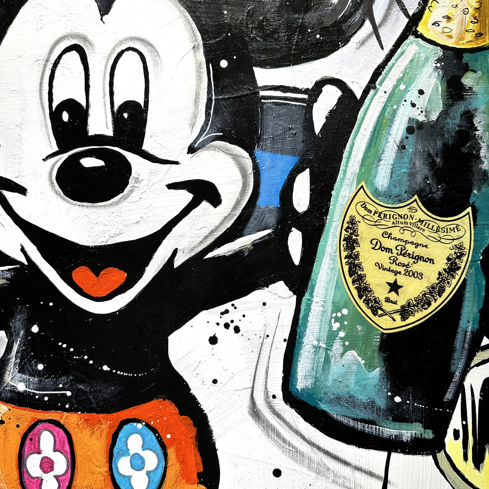 Patrick Cornée, Mickey, painting - Artalistic online contemporary art buying and selling gallery