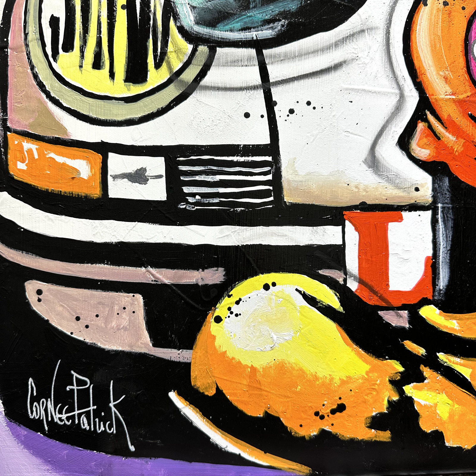 Patrick Cornée, Mickey, painting - Artalistic online contemporary art buying and selling gallery