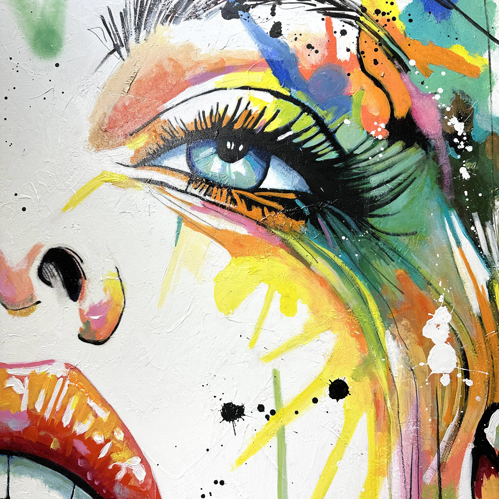 Patrick Cornée, Live your dream, painting - Artalistic online contemporary art buying and selling gallery