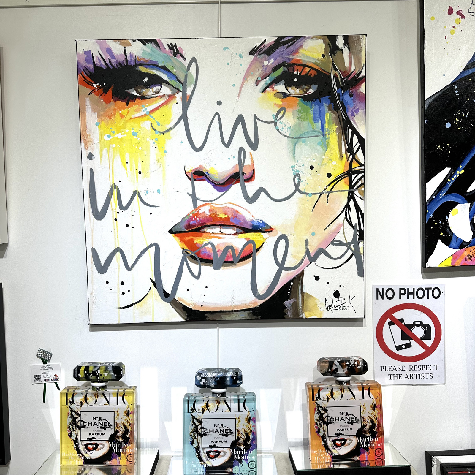 Patrick Cornée, Live in the moment, painting - Artalistic online contemporary art buying and selling gallery