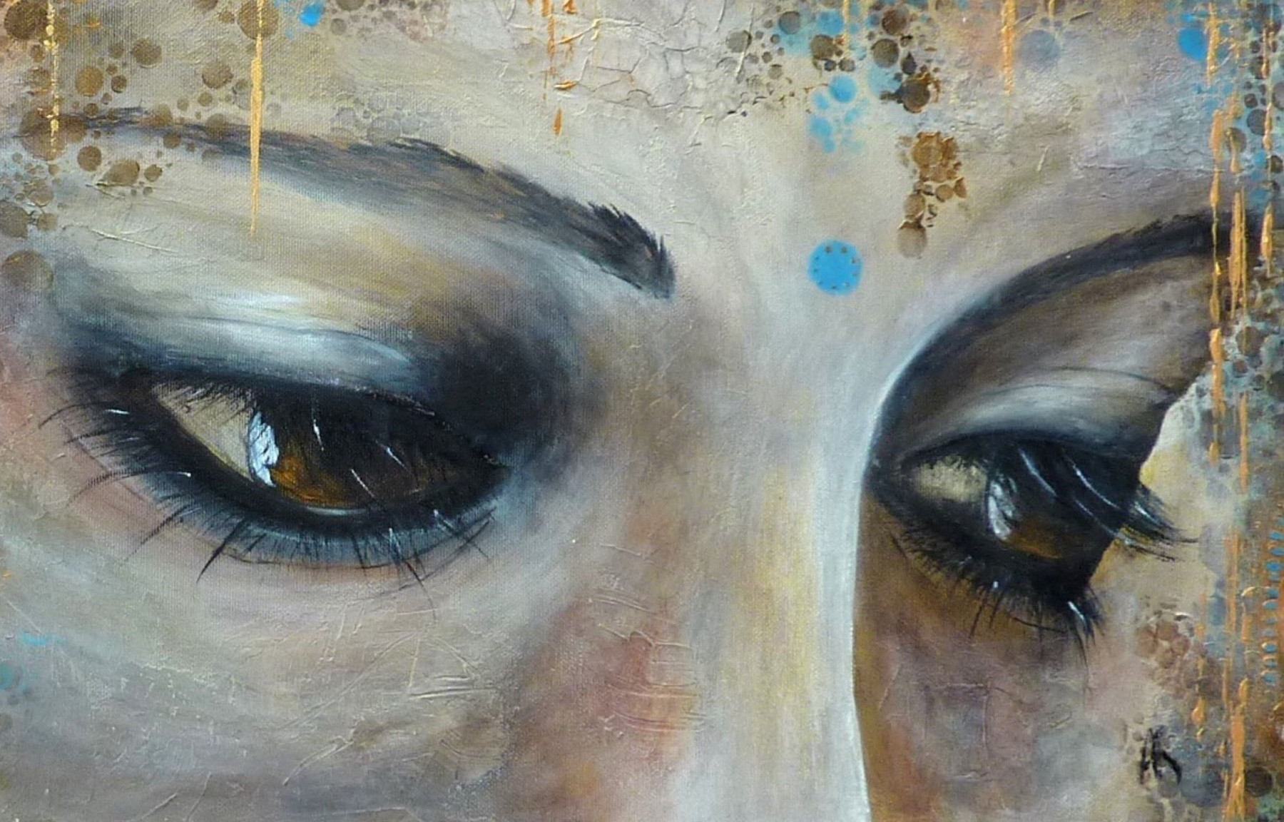 Anne Robin, Principessa, painting - Artalistic online contemporary art buying and selling gallery