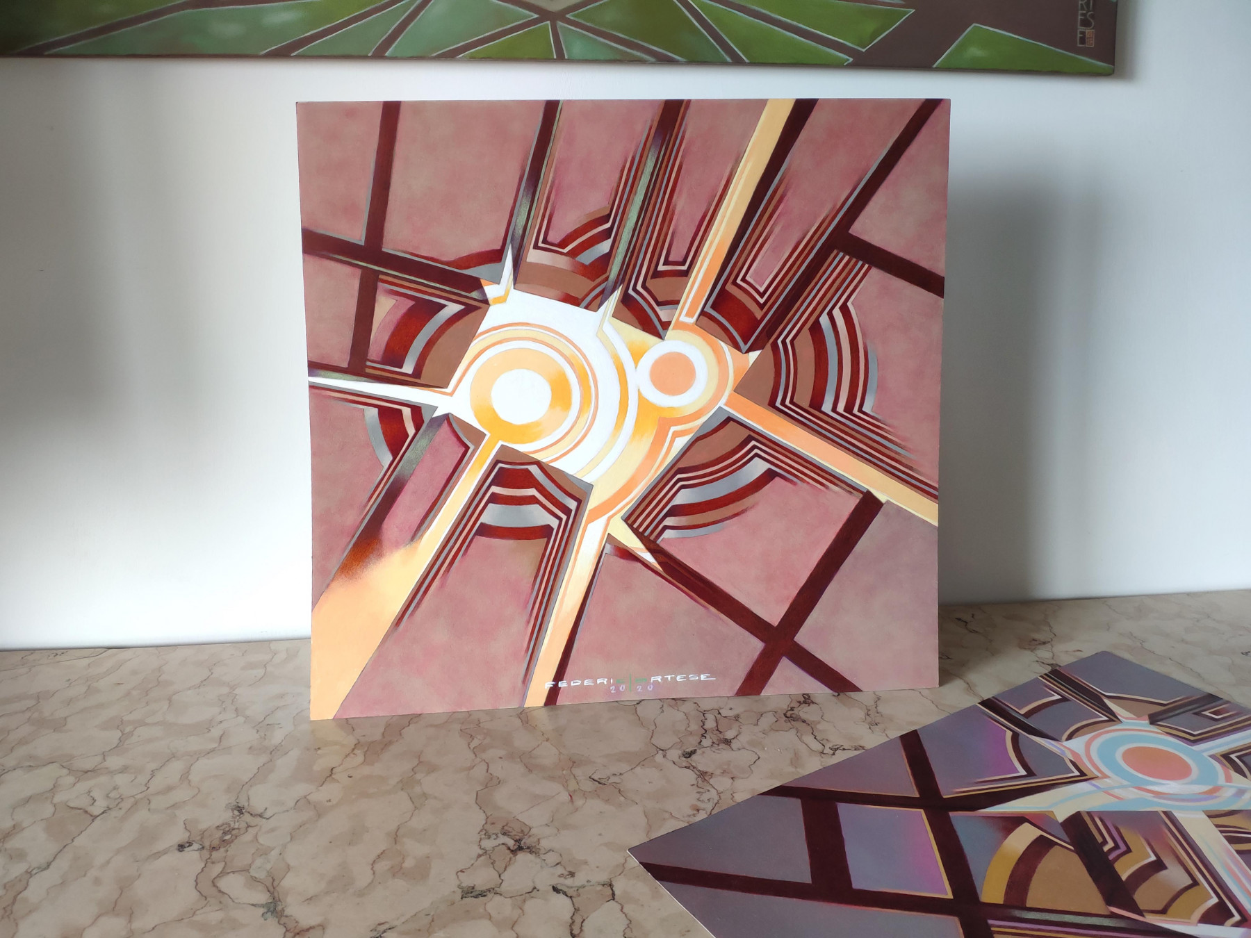 Federico Cortese, Blast 2, painting - Artalistic online contemporary art buying and selling gallery