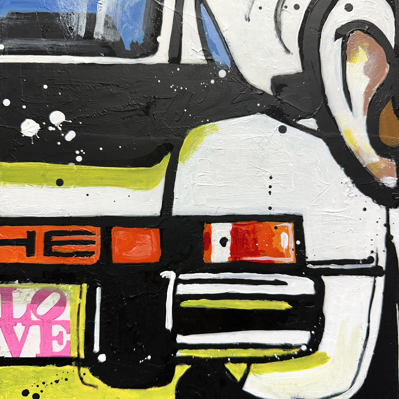 Patrick Cornée, Weekend de super Mario, painting - Artalistic online contemporary art buying and selling gallery