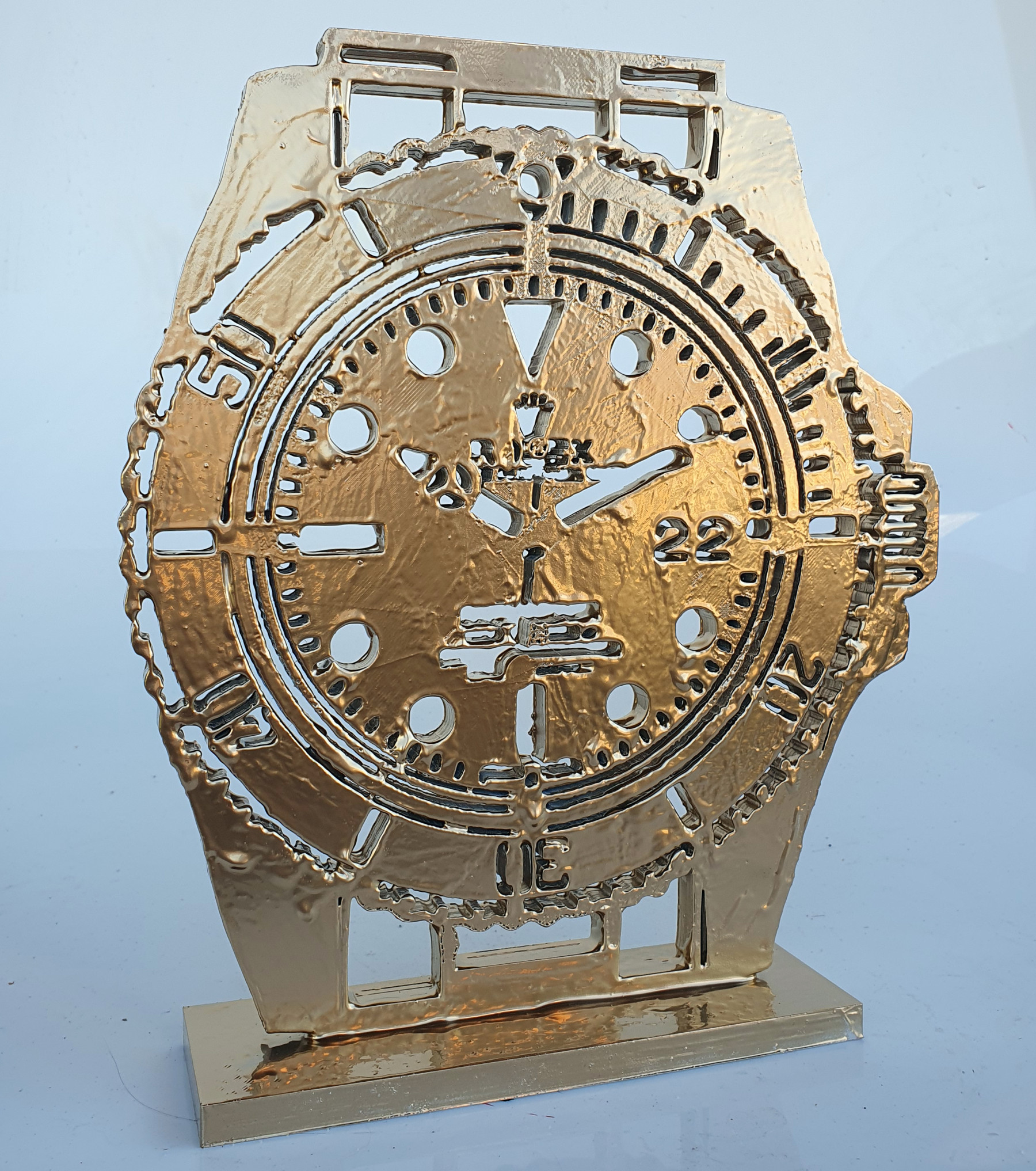 Spaco, Rolex submariner gold, sculpture - Artalistic online contemporary art buying and selling gallery