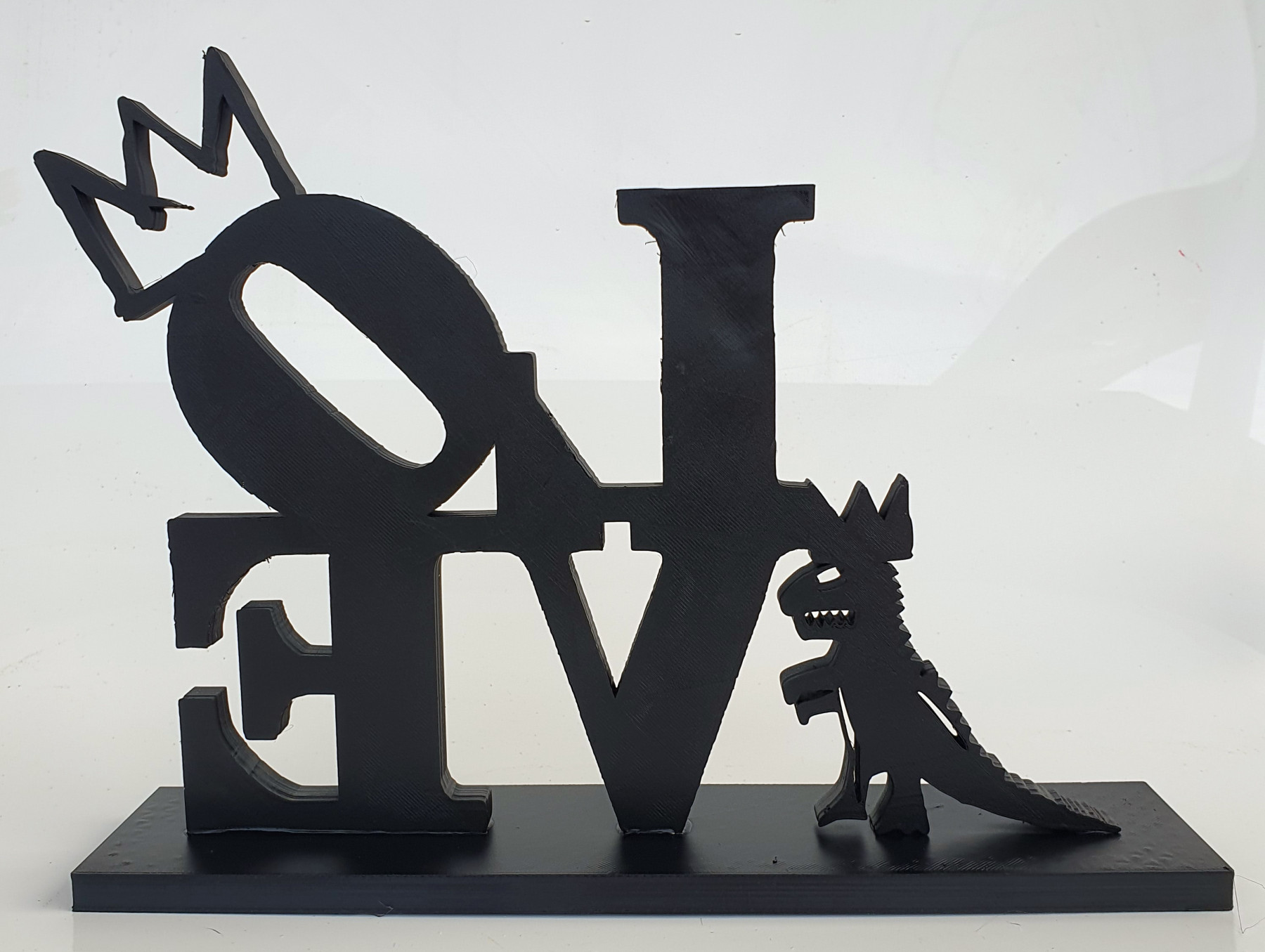 PyB, Love Basquiat, sculpture - Artalistic online contemporary art buying and selling gallery