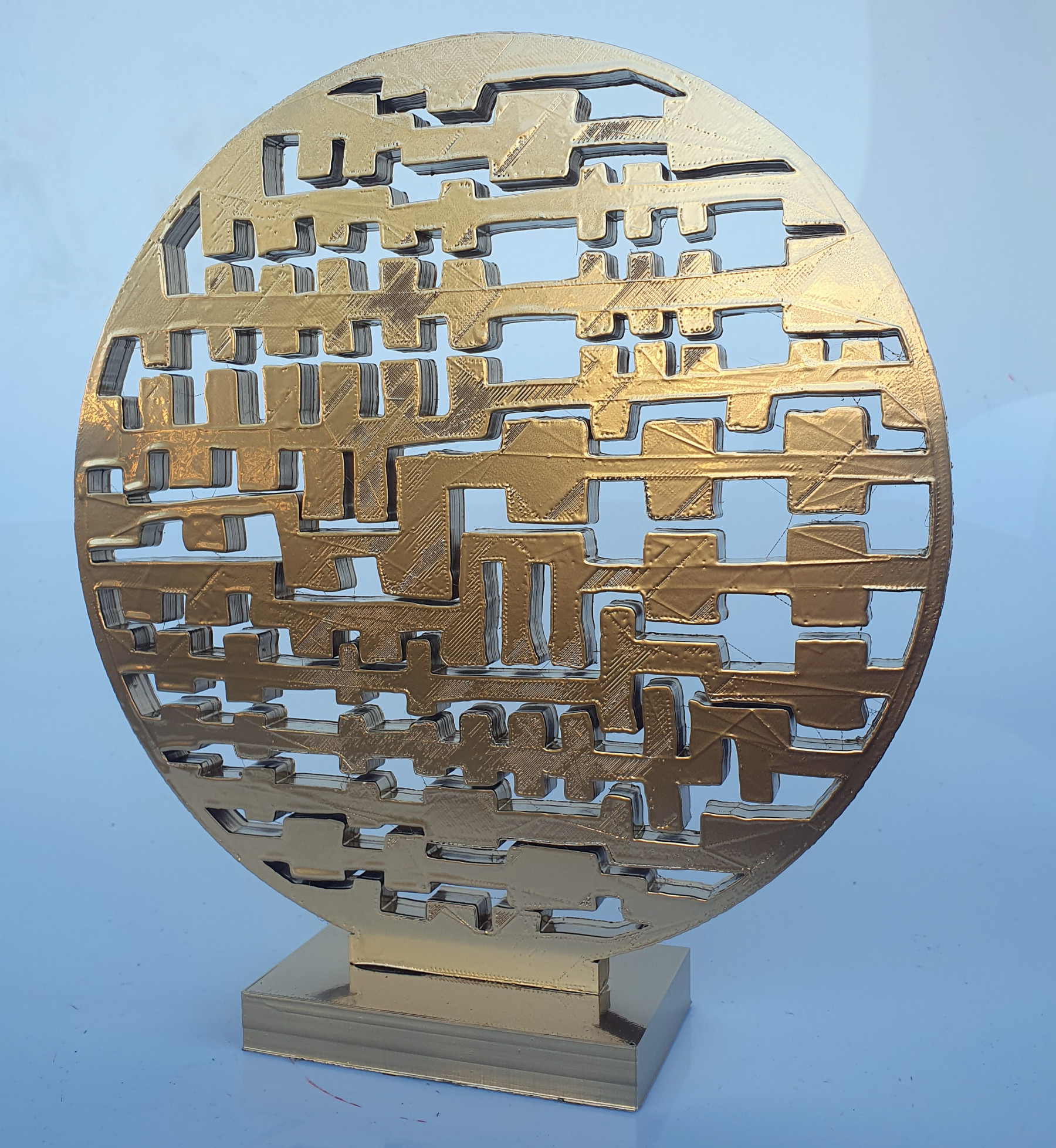 Hayvon, Gold world, sculpture - Artalistic online contemporary art buying and selling gallery
