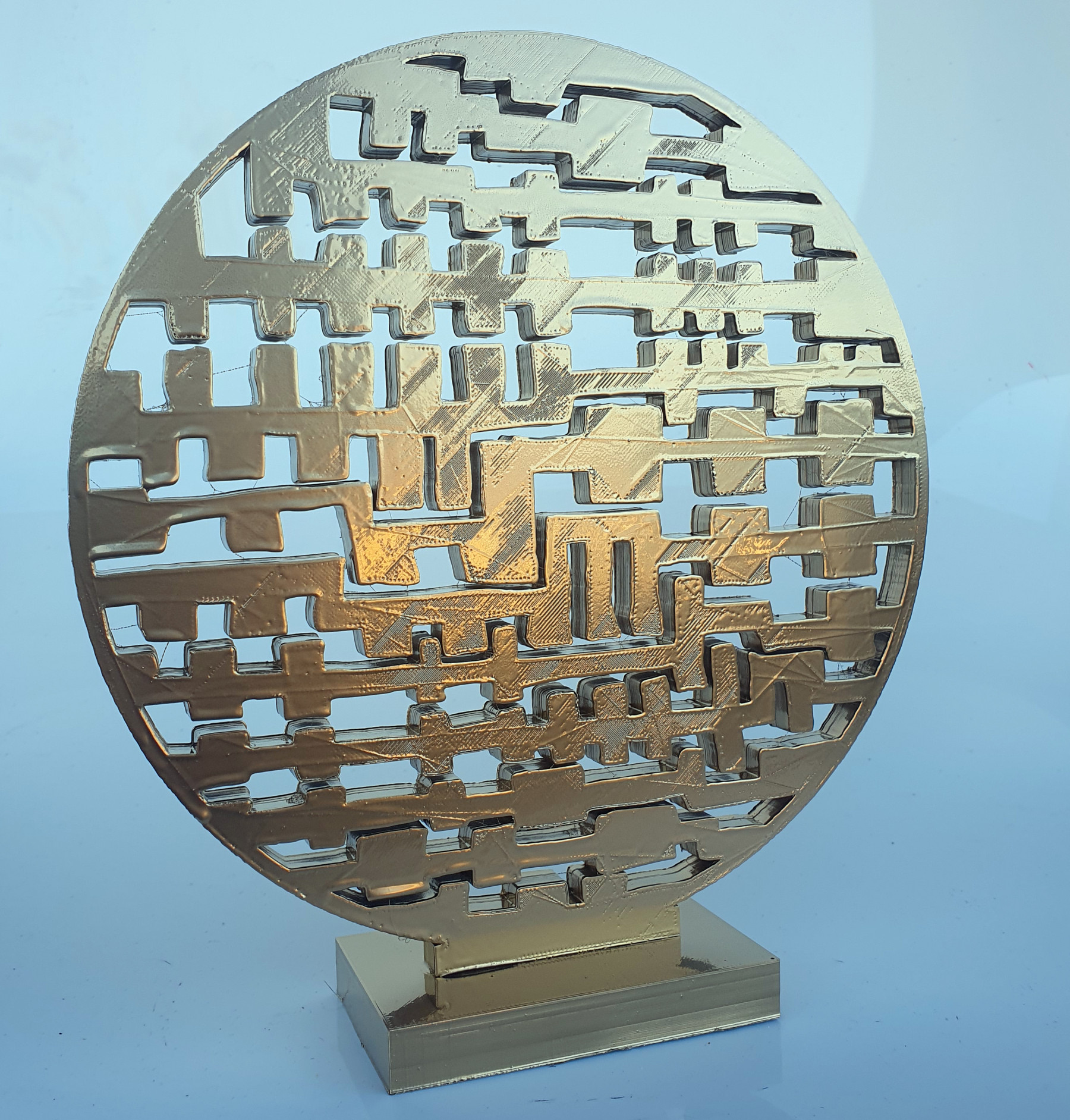 Hayvon, Gold world, sculpture - Artalistic online contemporary art buying and selling gallery