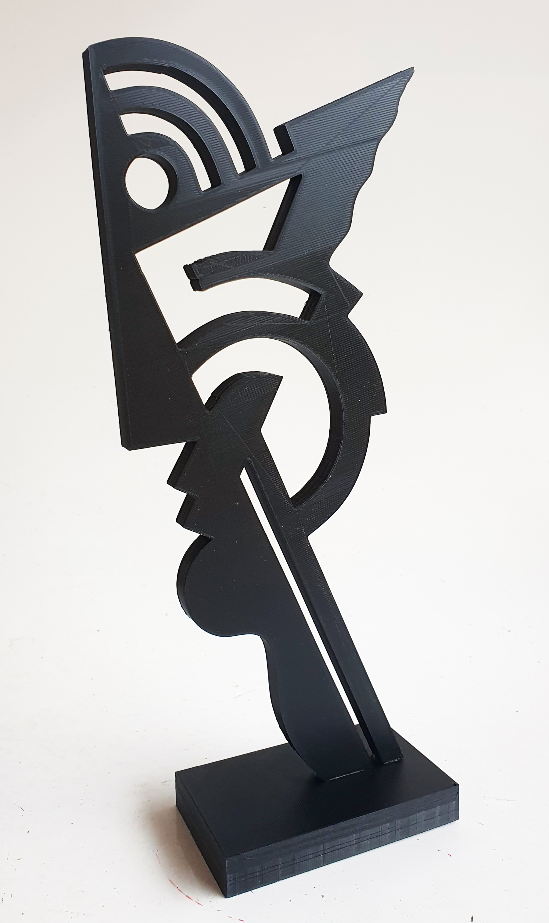 Contemporary Art - Sculpture - Tête Roy Lichtenstein - PyB