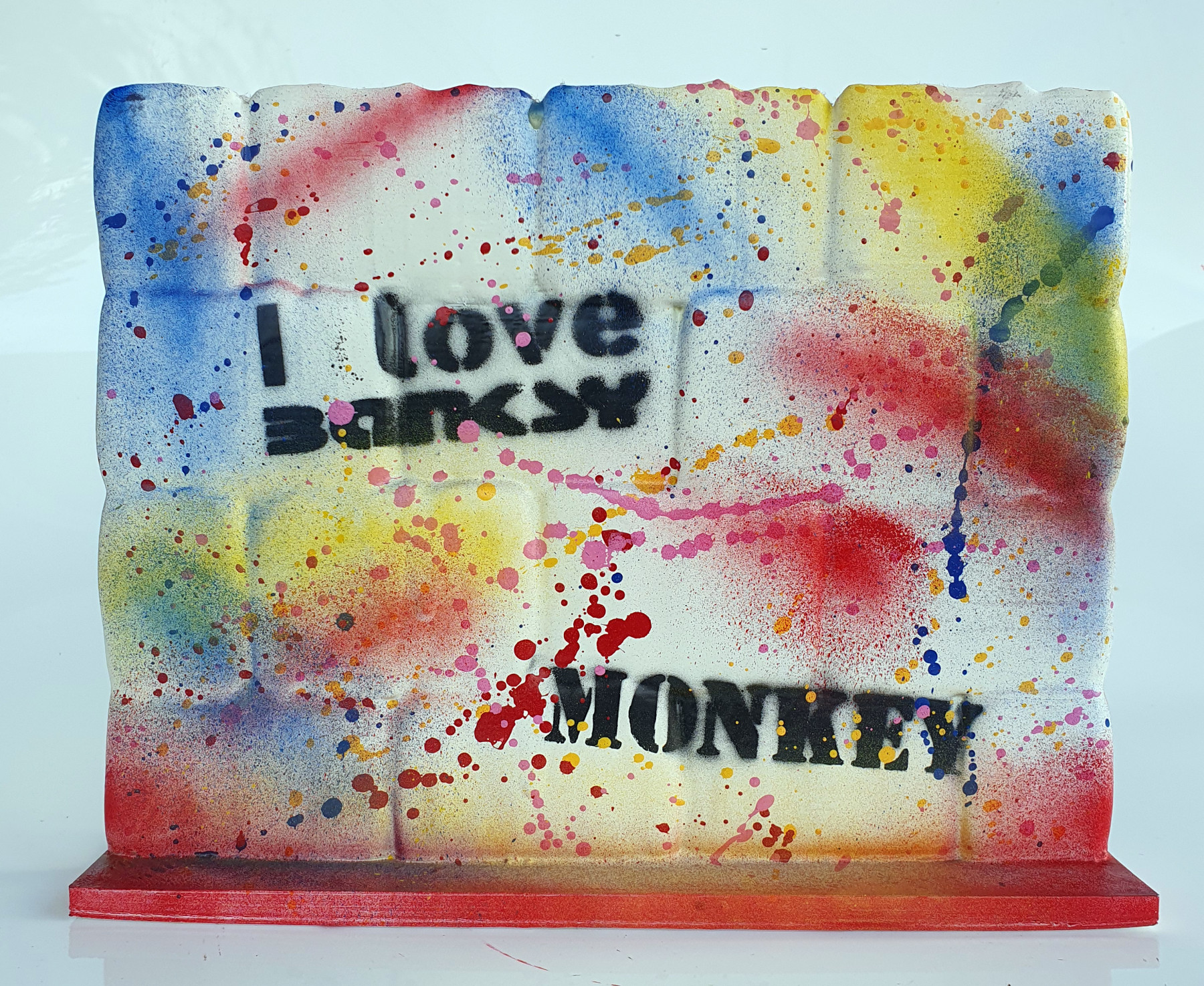 Spaco, Wall street Banksy, sculpture - Artalistic online contemporary art buying and selling gallery