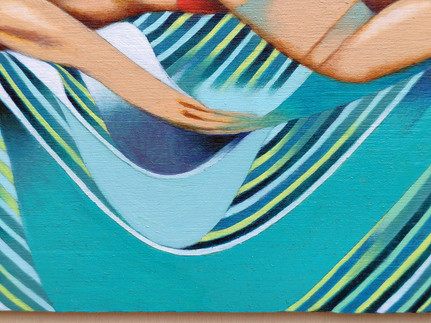 Federico Cortese, Swimmer, painting - Artalistic online contemporary art buying and selling gallery