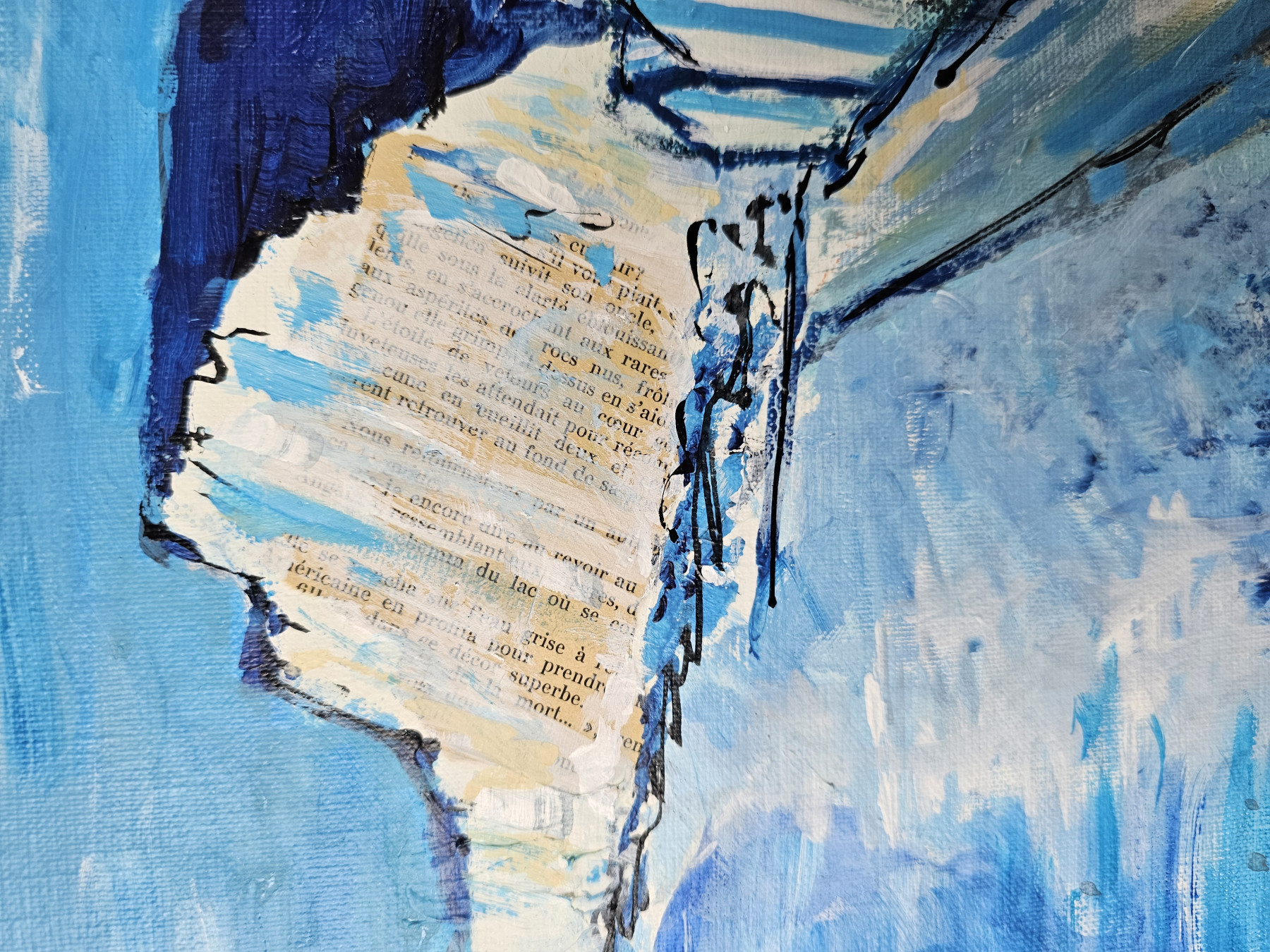 Patrick Brière, Yport, painting - Artalistic online contemporary art buying and selling gallery