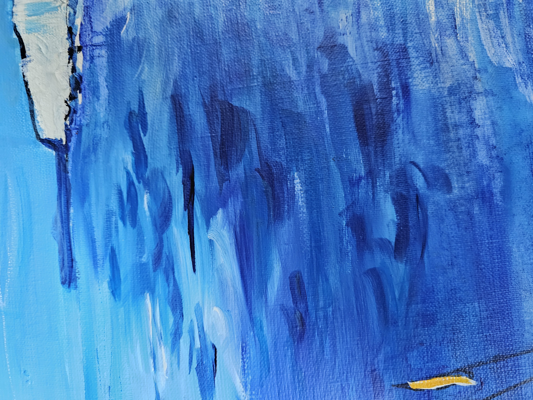 Patrick Brière, Yport, painting - Artalistic online contemporary art buying and selling gallery