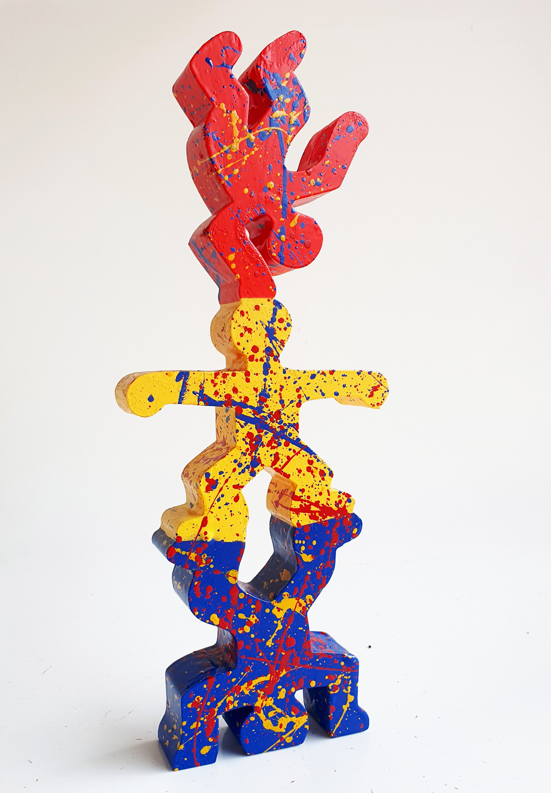 Spaco, Acrobates Haring, sculpture - Artalistic online contemporary art buying and selling gallery