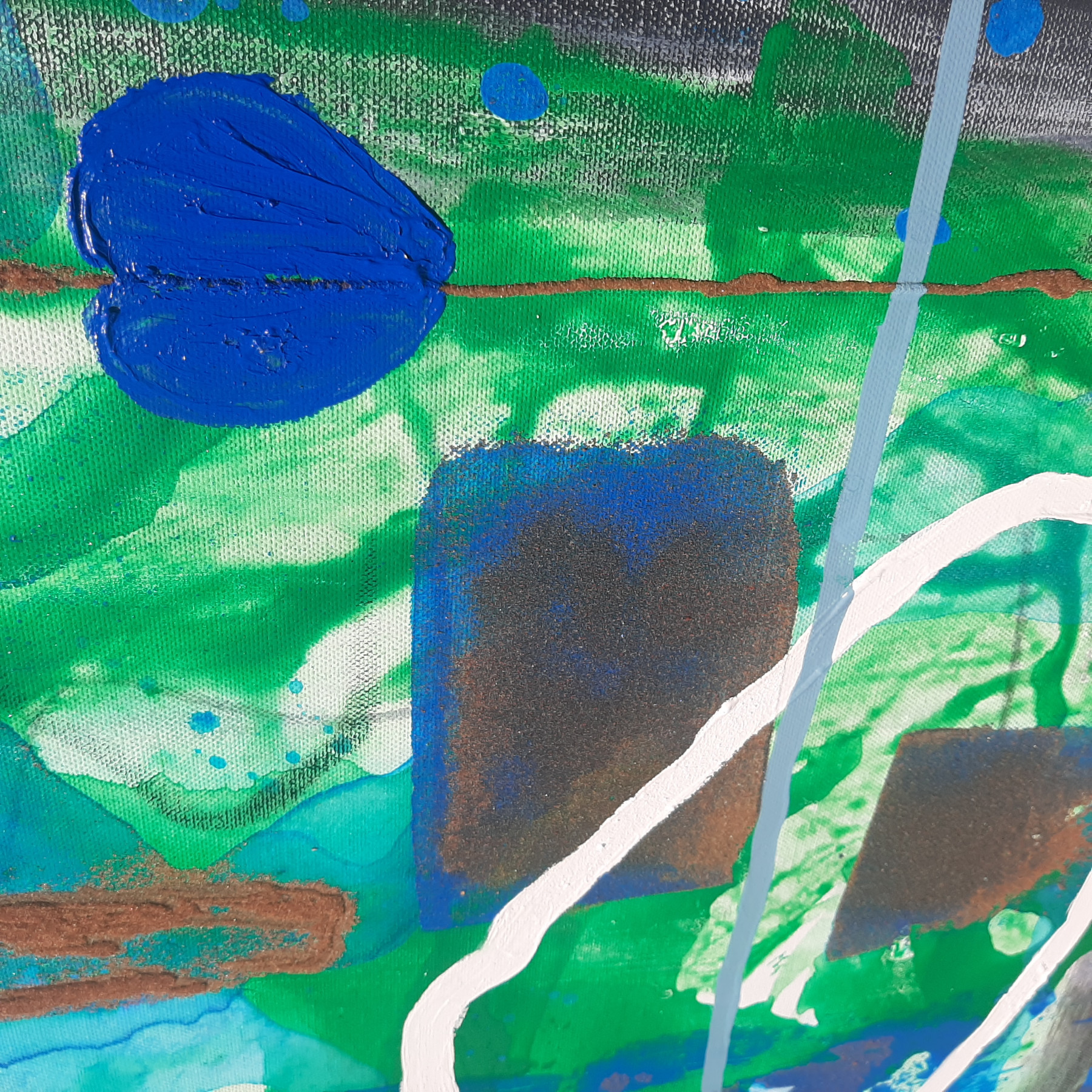 A-Wibaa, I Know that I don't know, painting - Artalistic online contemporary art buying and selling gallery